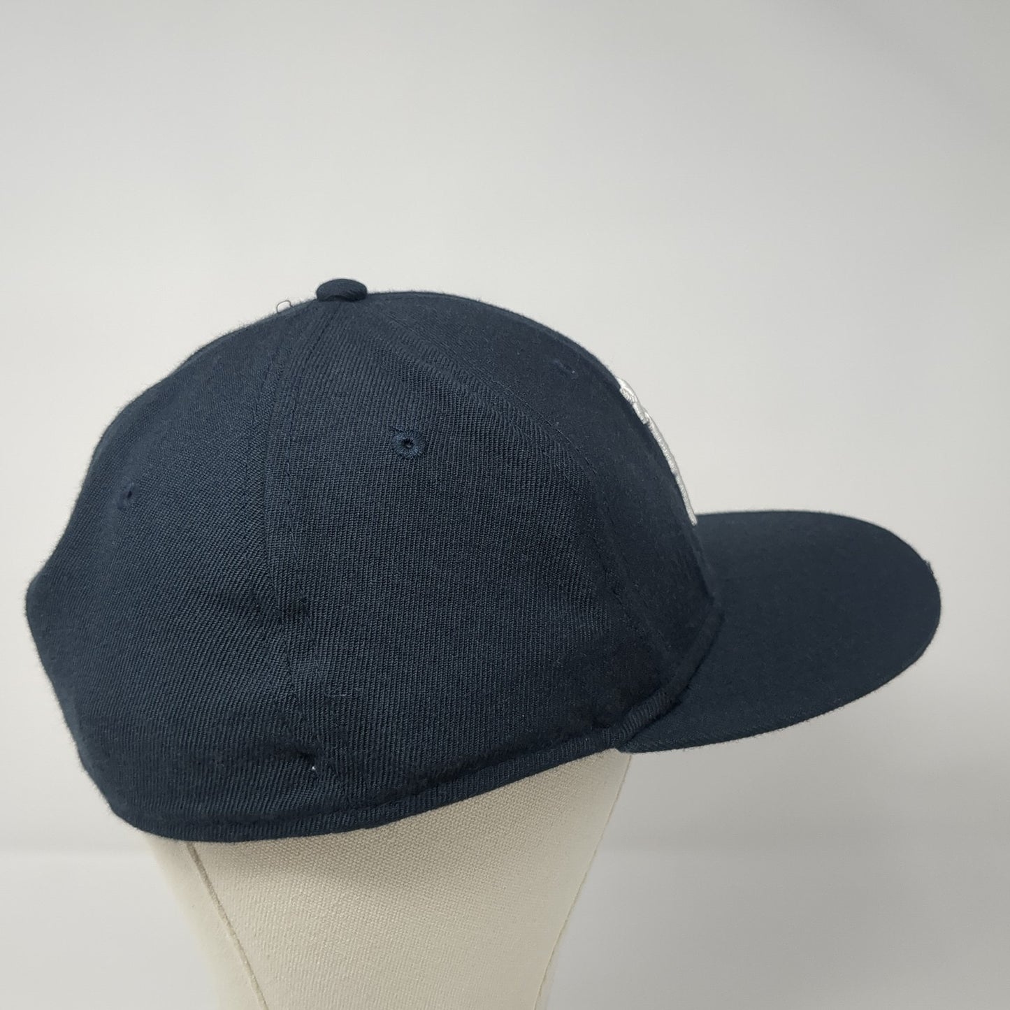 TF Fitted Baseball Cap Blue 7 3/8 Lightweight Embroidered The Game Pro