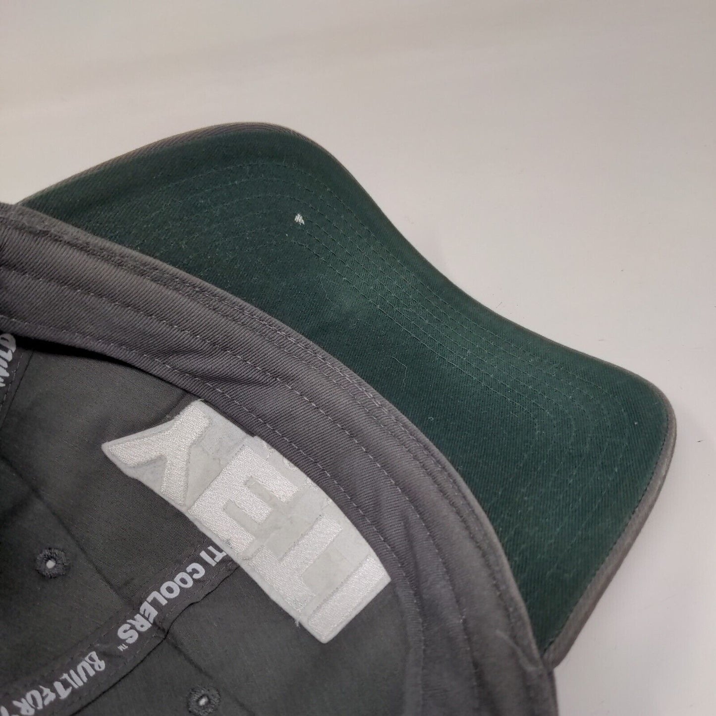 YETI Coolers Slideback Hat Gray One Size Embroidered Solid 6 Panel