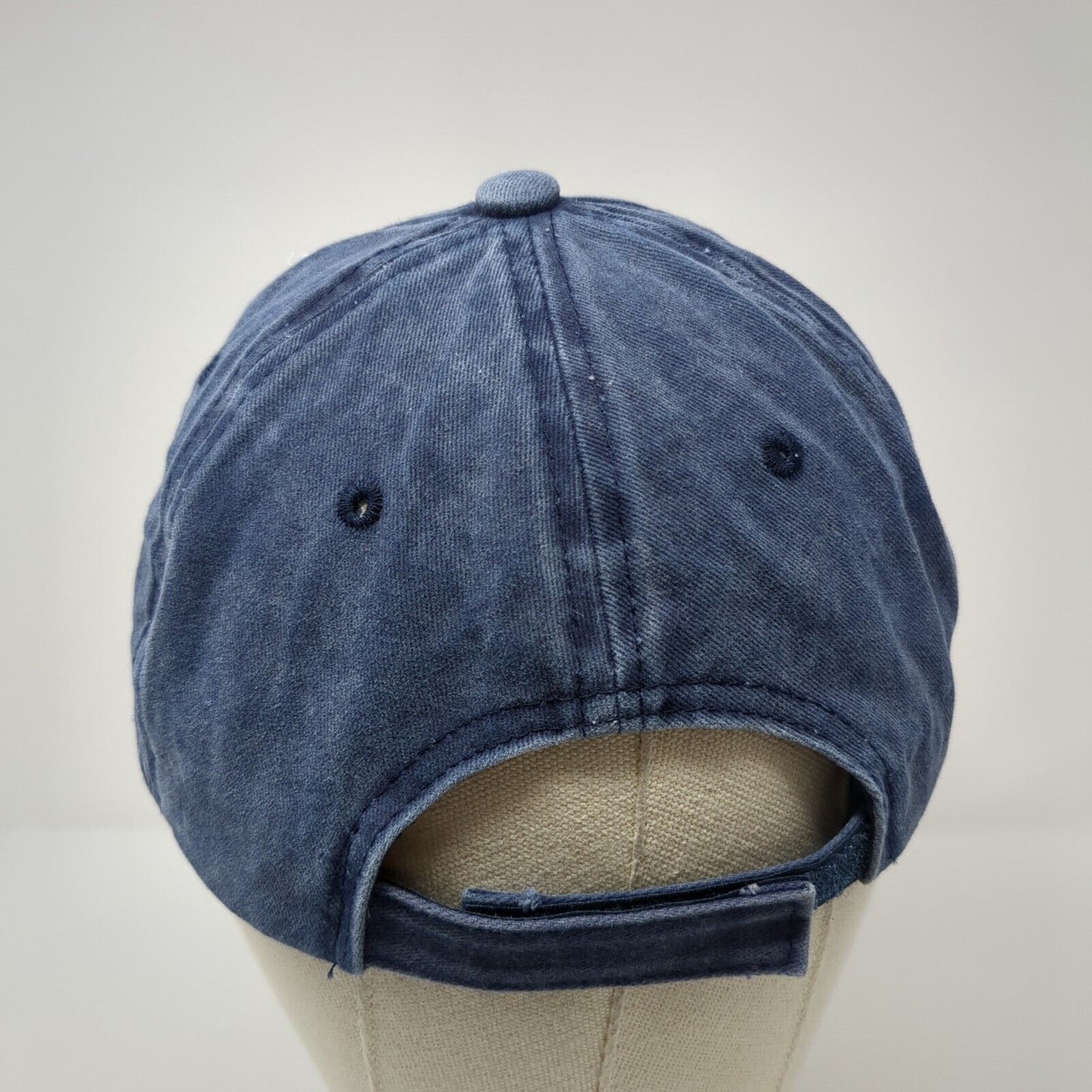 Badlands South Dakota Patch Strapback Hat Blue One Size Adjustable
