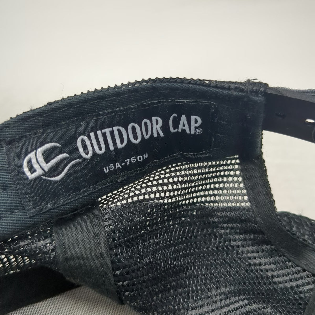 Outdoor Cap Trucker Hat Black One Size ESI American Flag Mesh Snapback Stars