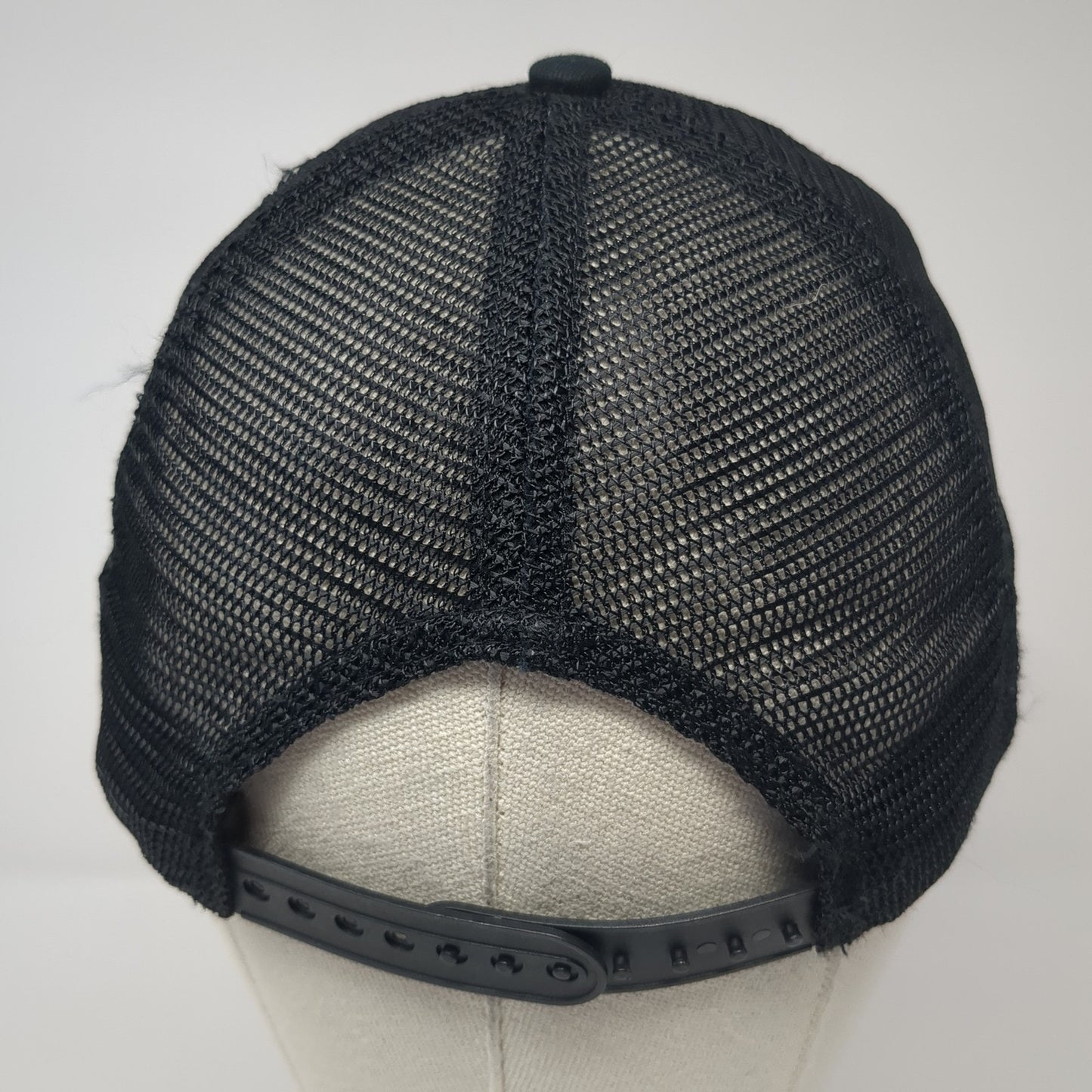 USA Flag Snapback Trucker Hat Black One Size Adjustable Patriotic Antourage