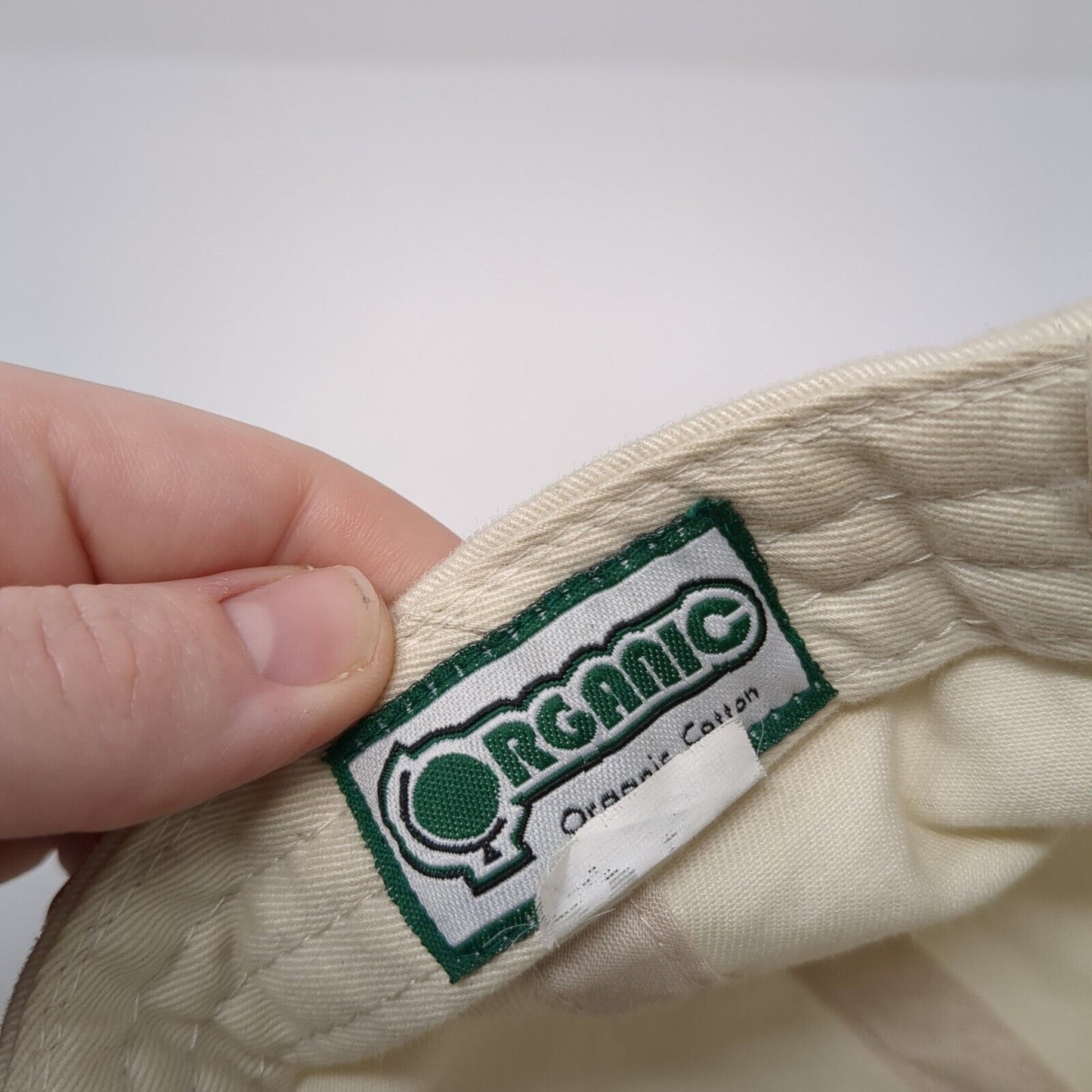 Cultivate Est. 1998 Strapback Hat Tan One Size Adjustable Embroidered Organic