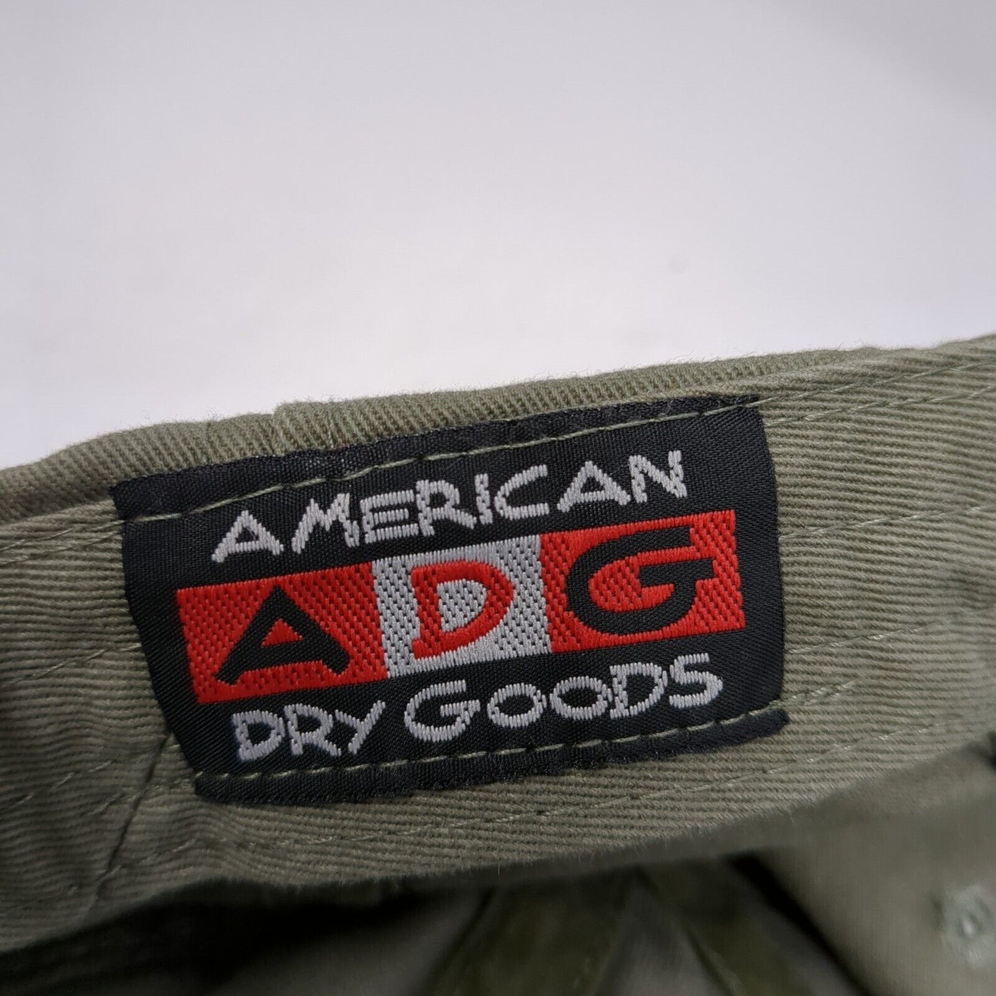 The National II The Deuce Slideback Hat Green OS Adjustable American Dry Goods