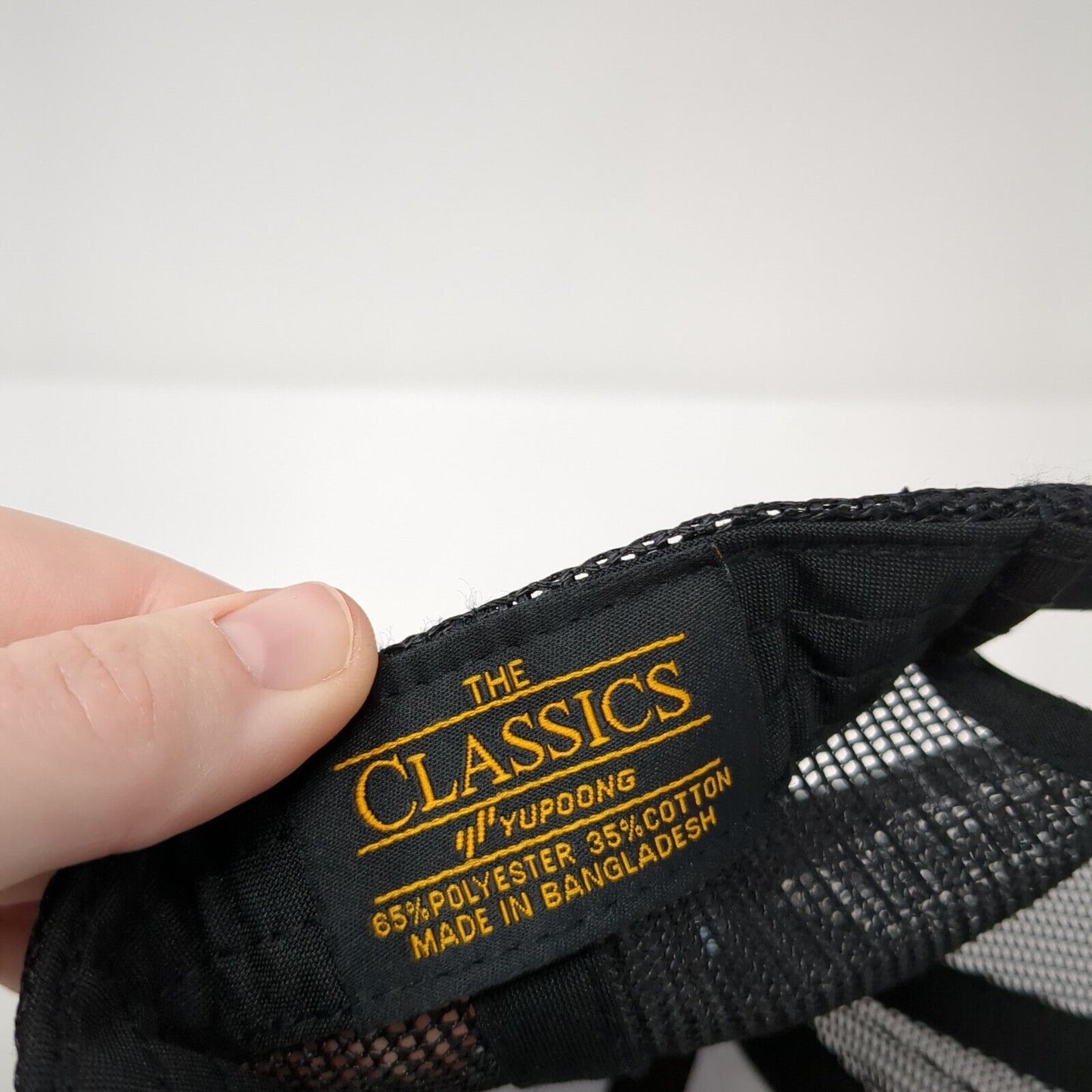 Studio H Architects Snapback Trucker Hat Black One Size Mesh Back Yupoong