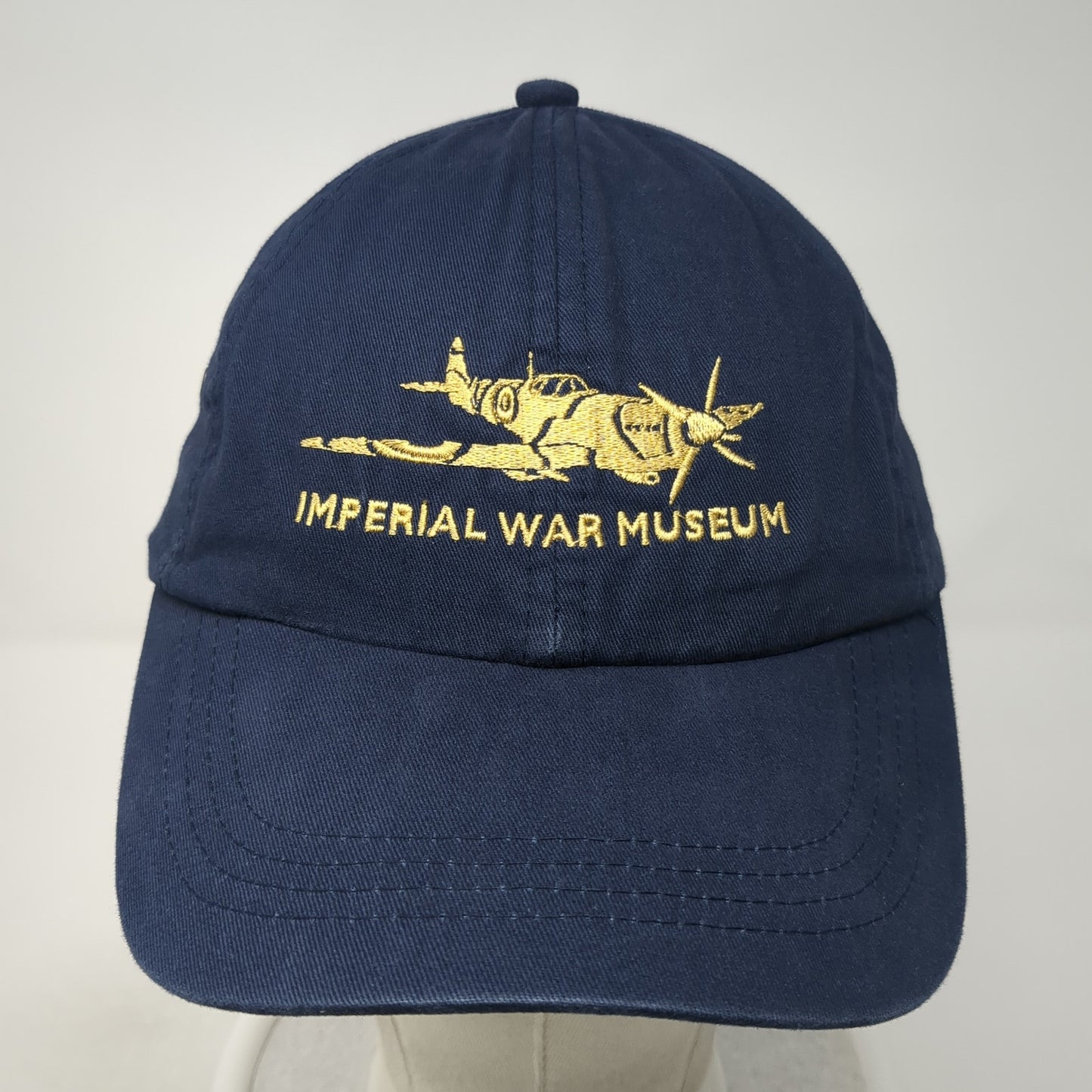 Imperial War Museum Slideback Hat Blue One Size Adjustable Embroidered