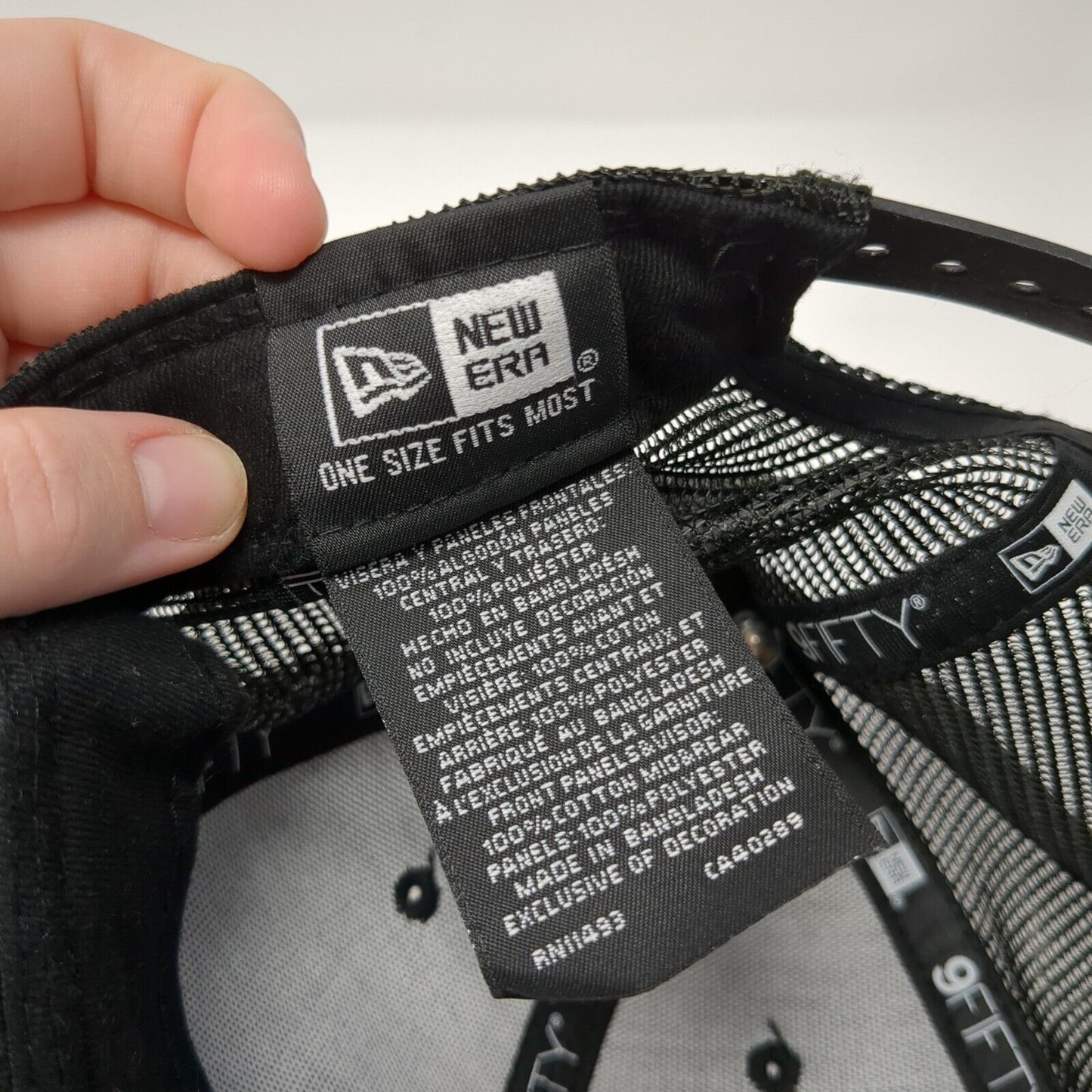 The Spoke Shop Billings MT Snapback Trucker Hat Black OSFM Mesh Back