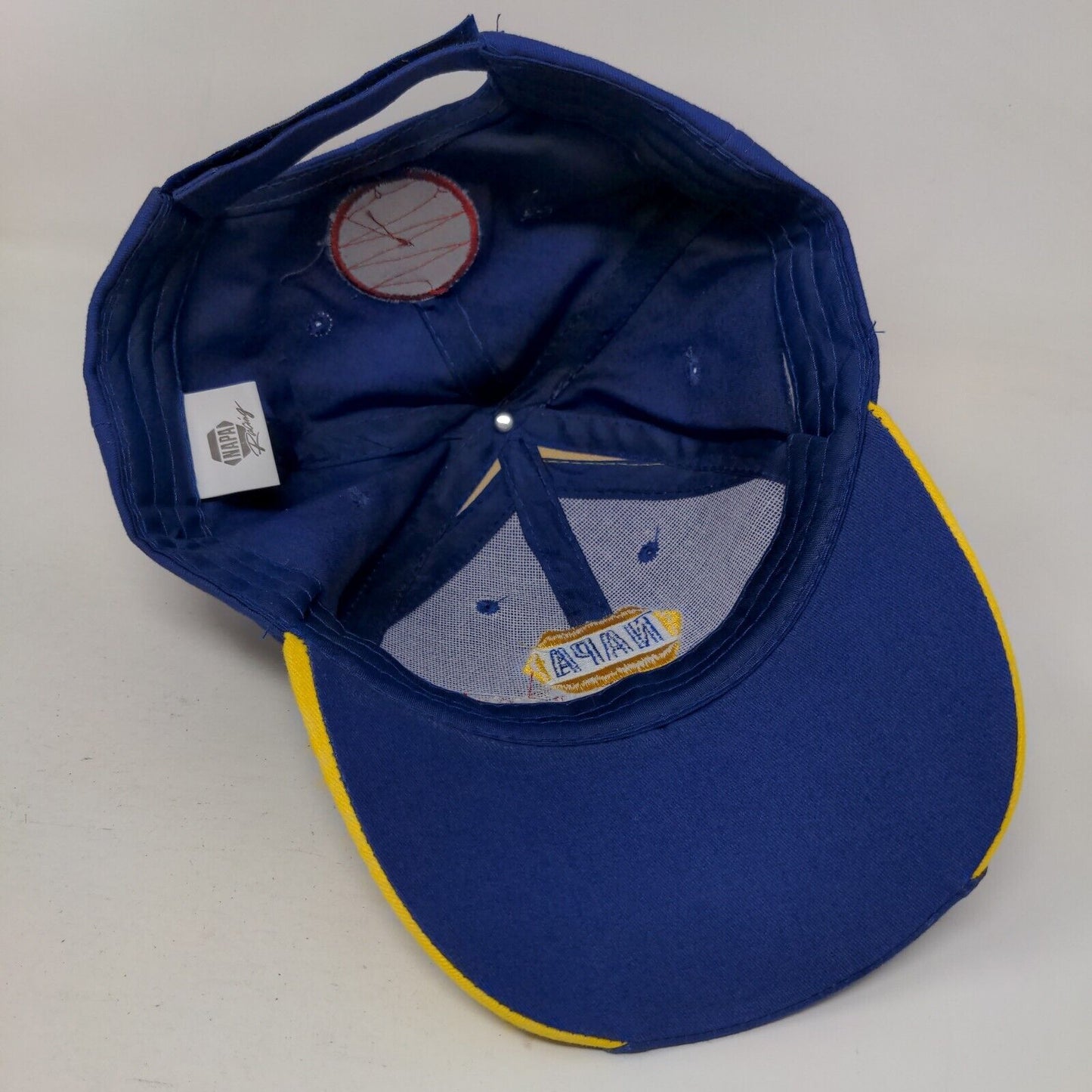 NAPA Racing Strapback Hat Blue Yellow Ron Capps #28 Chase Elliot OSFM