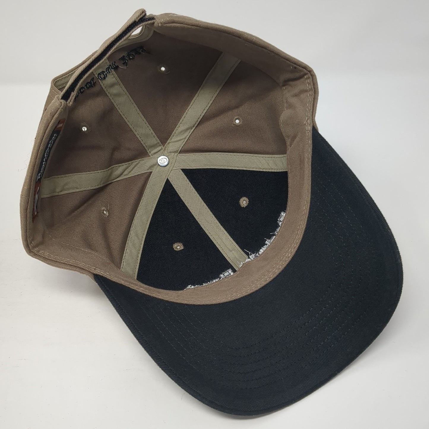 Rockpile Ranch Strapback Baseball Cap Brown One Size Adjustable Richardson