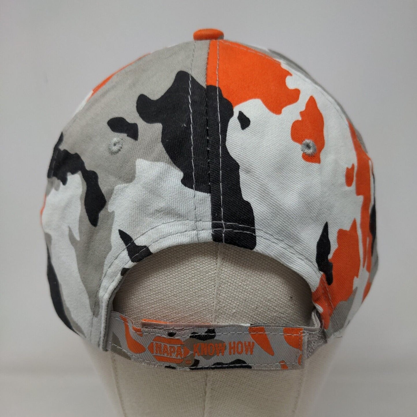 Napa Racing Men's Strapback Camo Hat OSFM Embroidered Logo Colorful Cotton