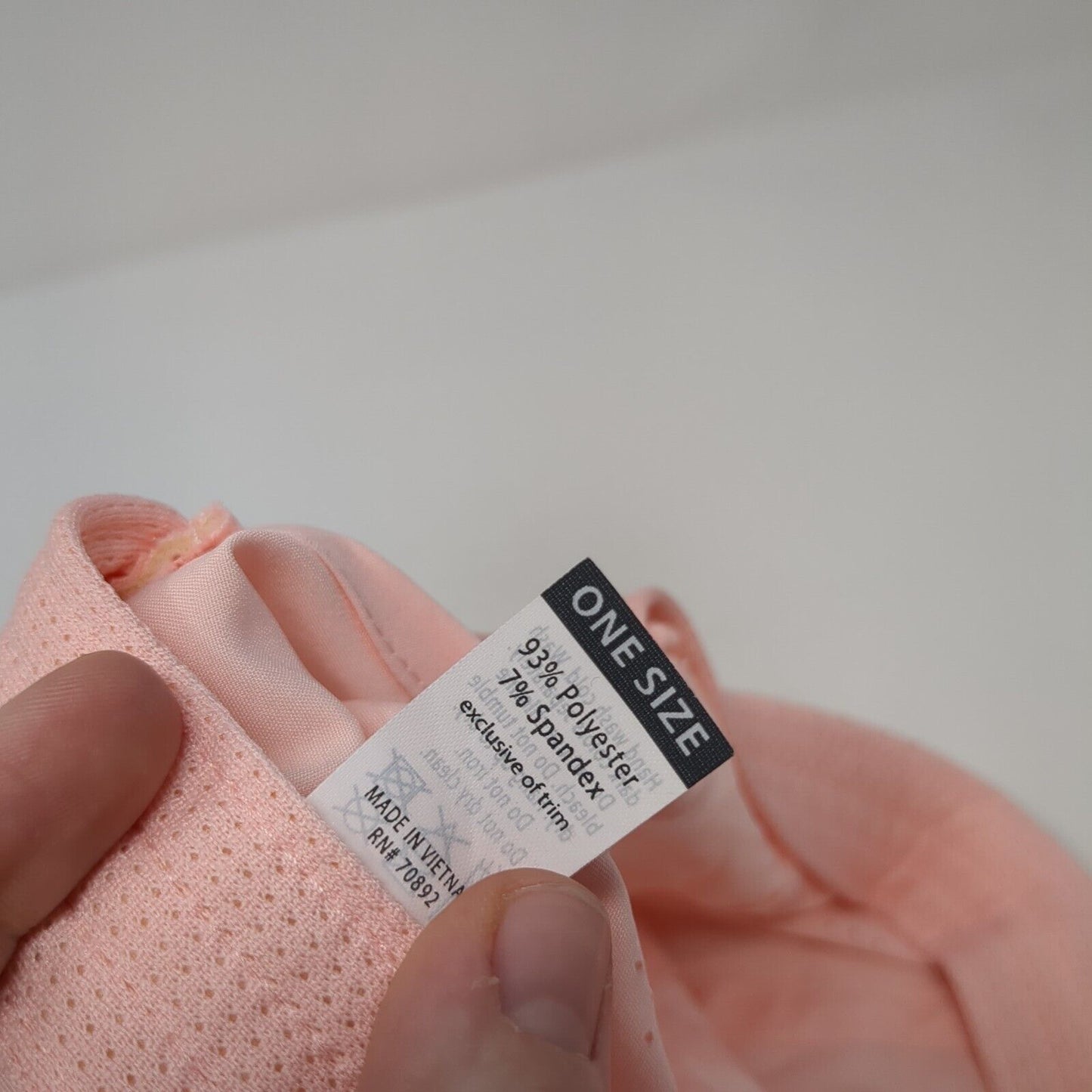 Layer 8 Running Cap Pink One Size Adjustable Breathable 6 Panel Blank