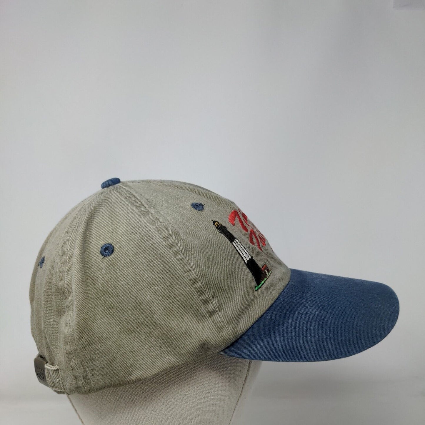 Tybee Island GA Slideback Hat Multicolor OSFA Adjustable Embroidered 6 Panel