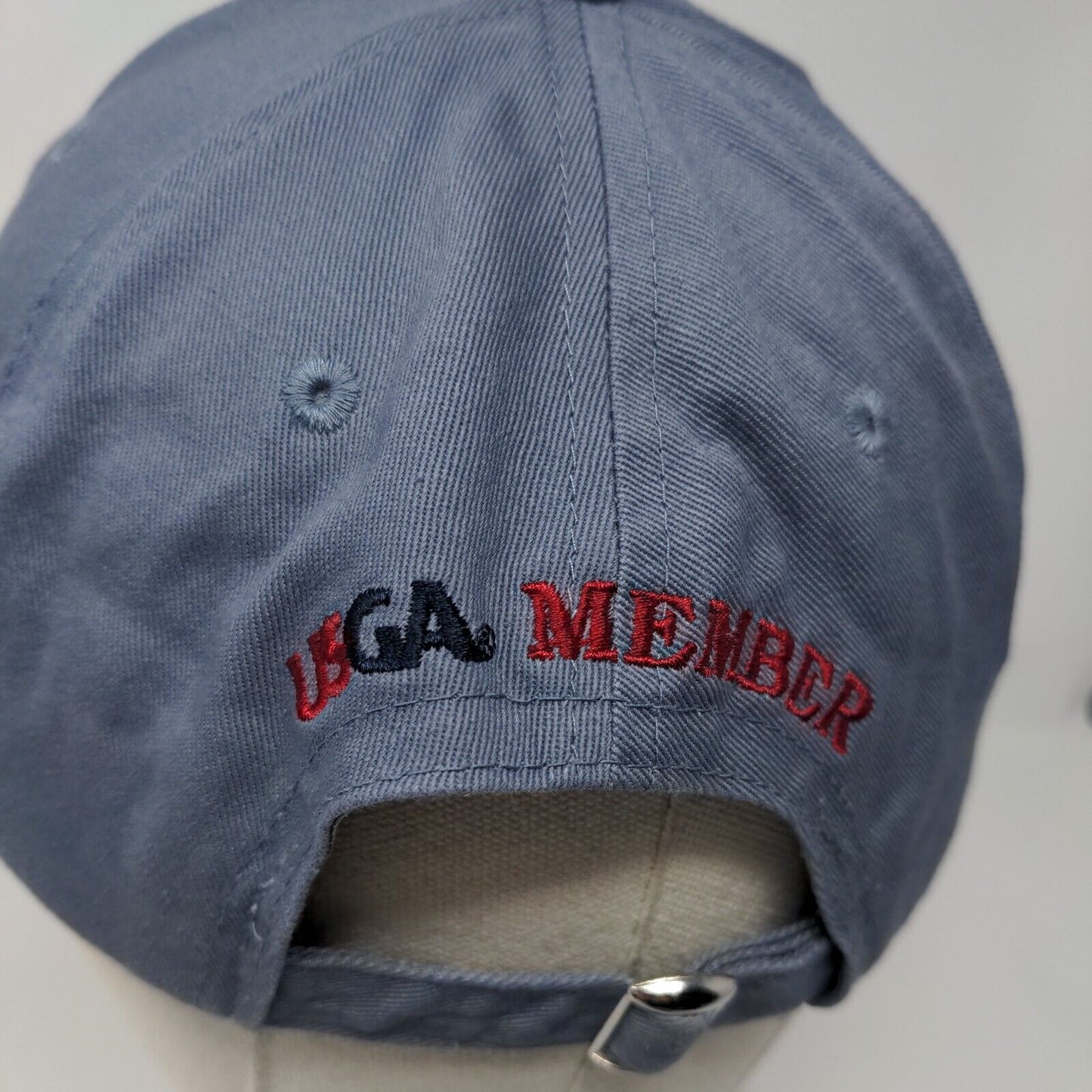 US Open Pebble Beach 2010 Slideback Hat Blue One Size Adjustable USGA Member