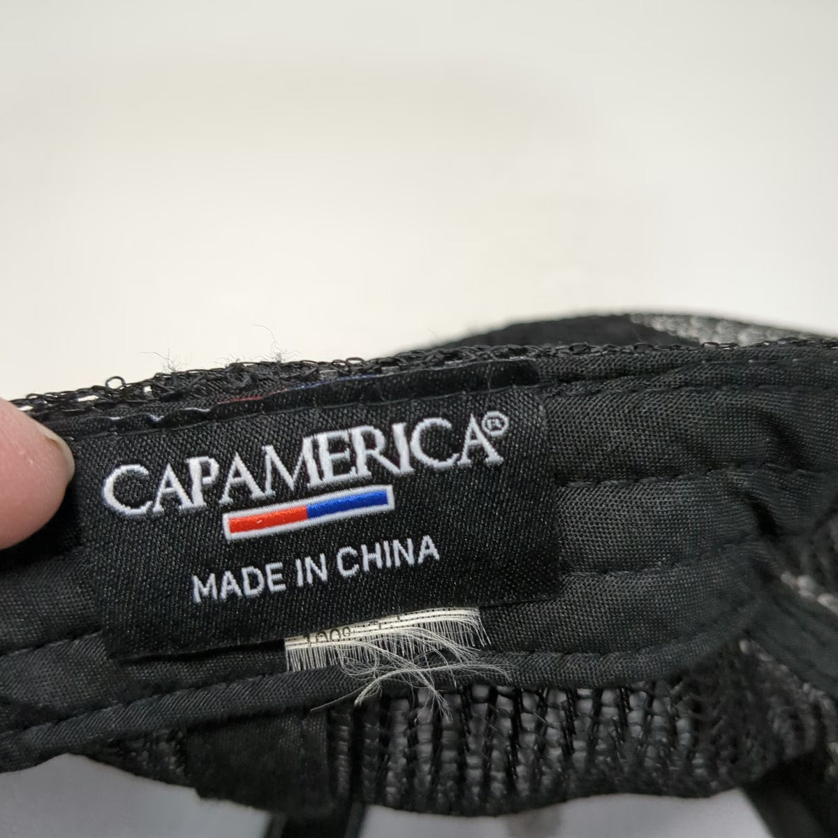 Cap America Gray Trucker Hat One Size Snapback Mesh Shimmick Danny SCCI Patch