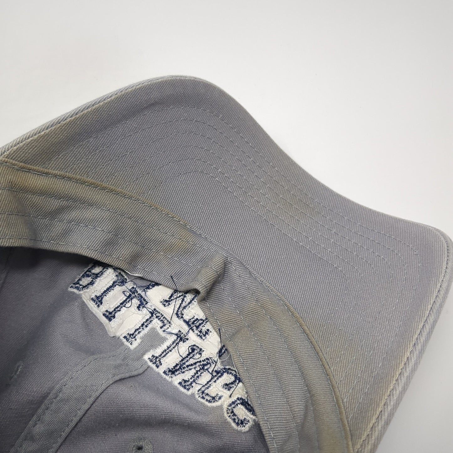 Billings MT Slideback Baseball Cap Gray One Size Adjustable Embroidered 6 Panel