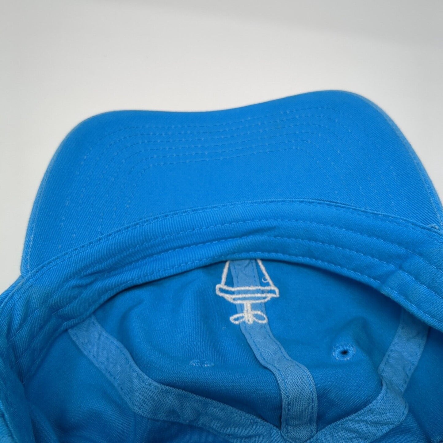 Cathedral Kids Slideback Hat Blue One Size Adjustable Embroidered Cotton