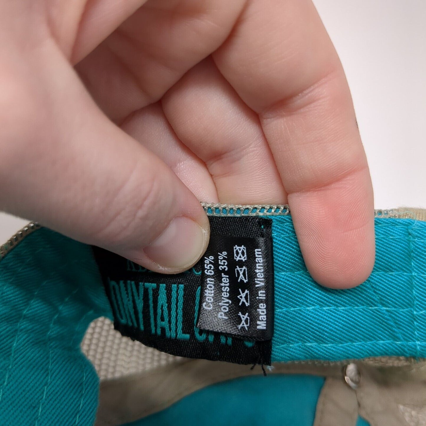 Not Today Heifer Ponyback Trucker Hat Multi OS Adjustable Distressed KB ETHOS