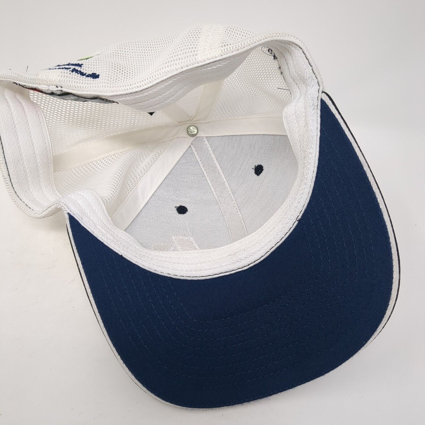 Andeavor 24 Hour Emergency 811 Fitted Trucker Hat Blue L/XL Mesh Richardson