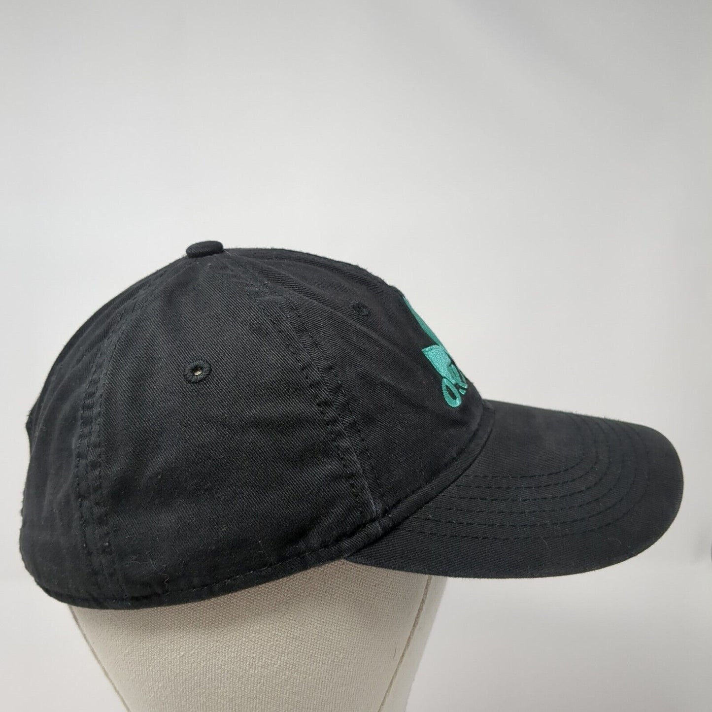 O.P.M.S. Slideback Hat Black One Size Adjustable Embroidered Sportsman