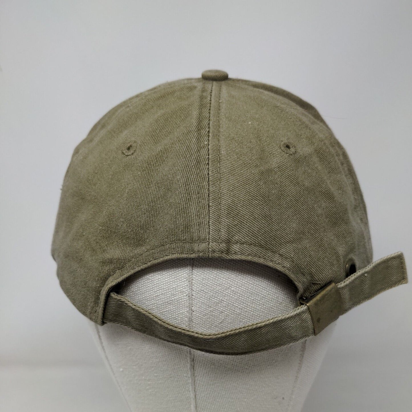 Mickey Mouse Adult Slideback Hat Tan 57-61 cm Distressed 6 Panel Disney Parks