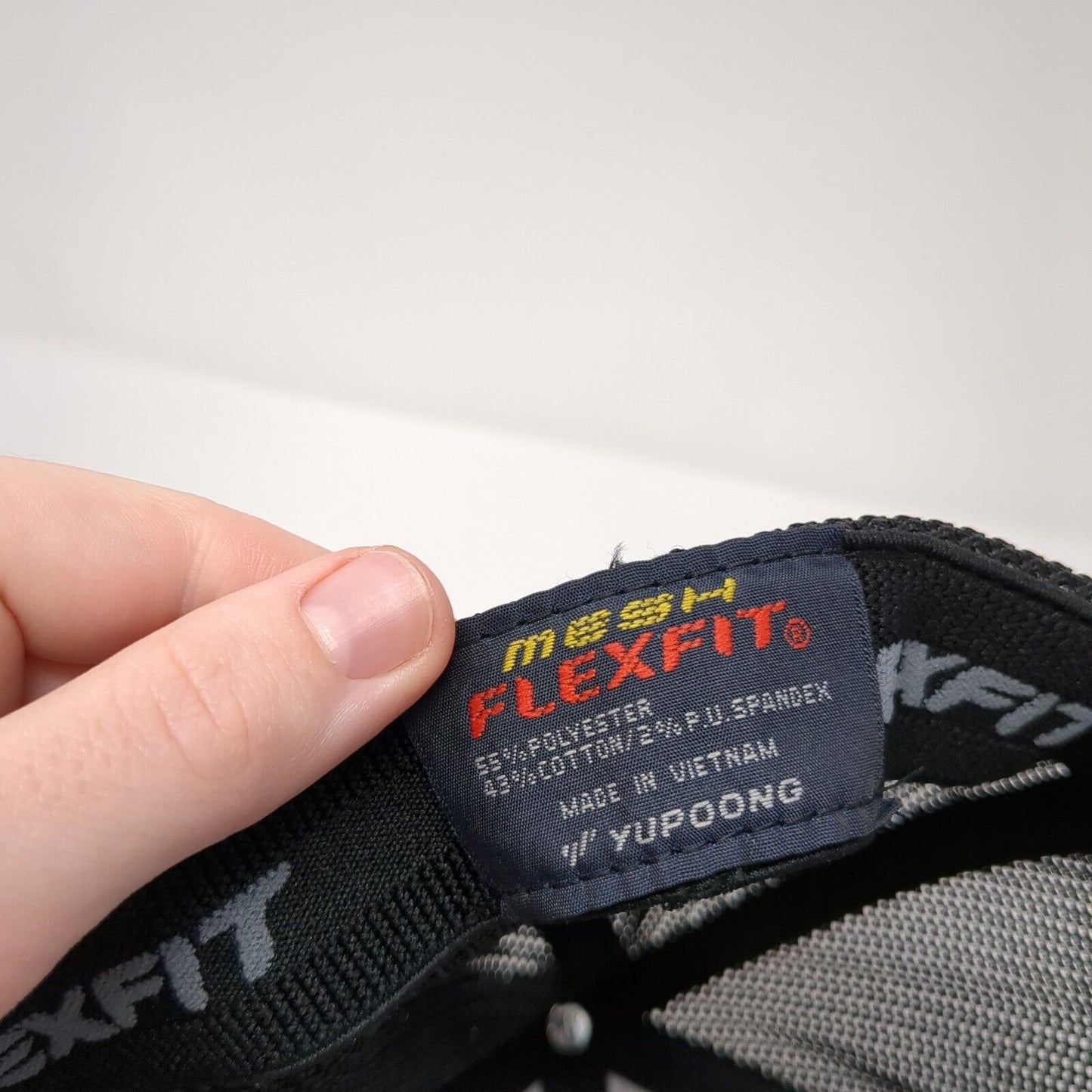 Brundage Mountain Bike Park Fitted Trucker Hat Black OS Flexfit Mesh Yupoong