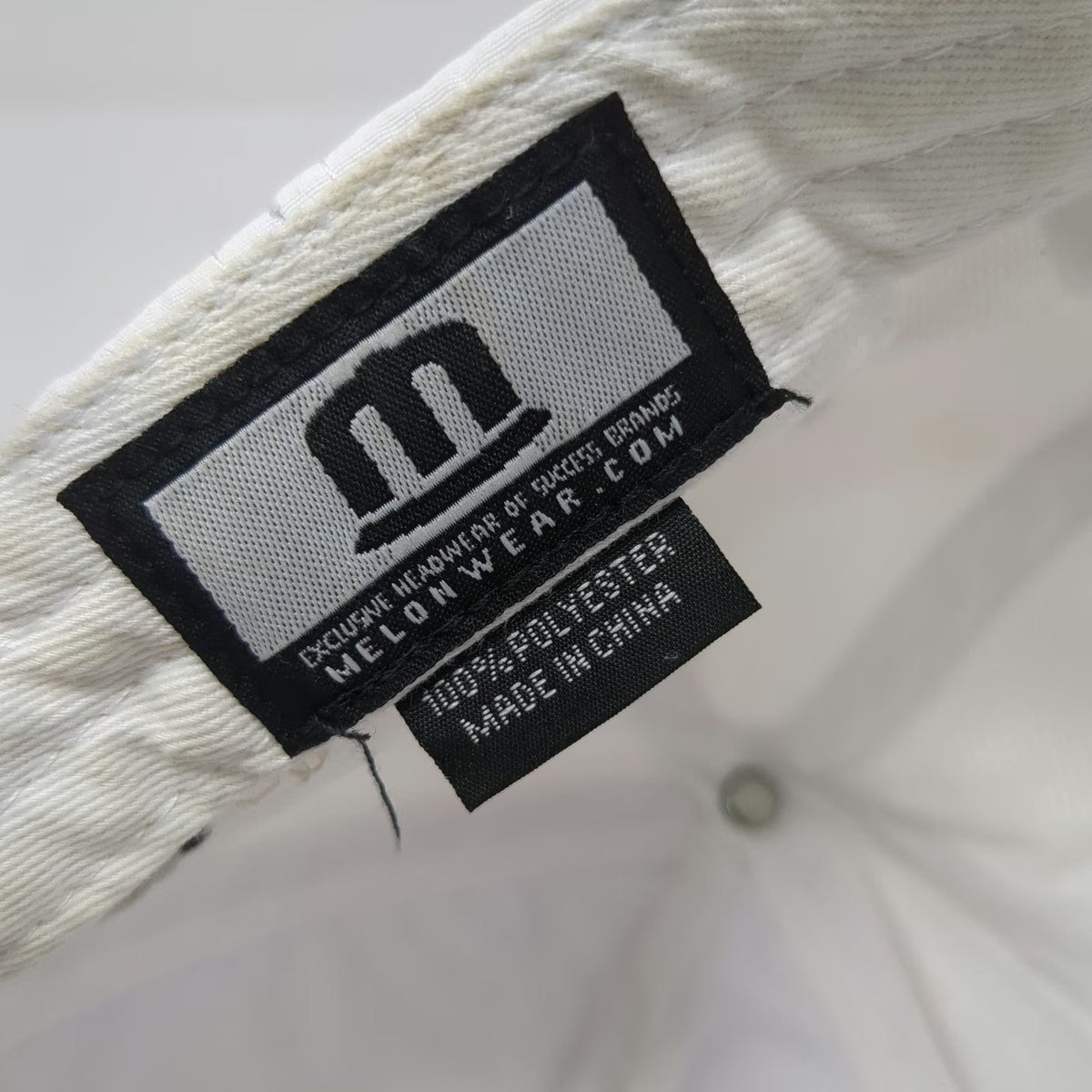 Melon Wear Baseball Cap White One Size Chevrolet Liberty Bell Slideback Hat