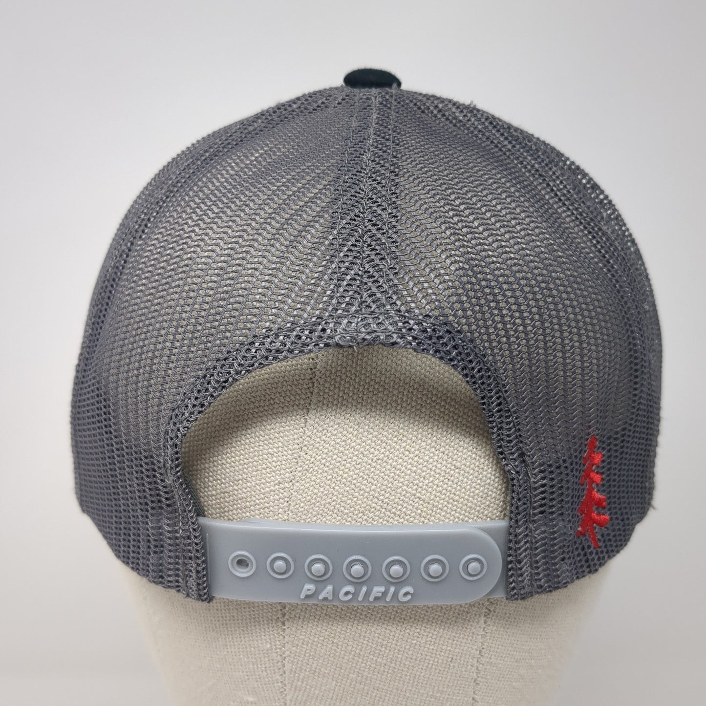 Gearhead Garage Snapback Trucker Hat Black One Size Pacific Headwear