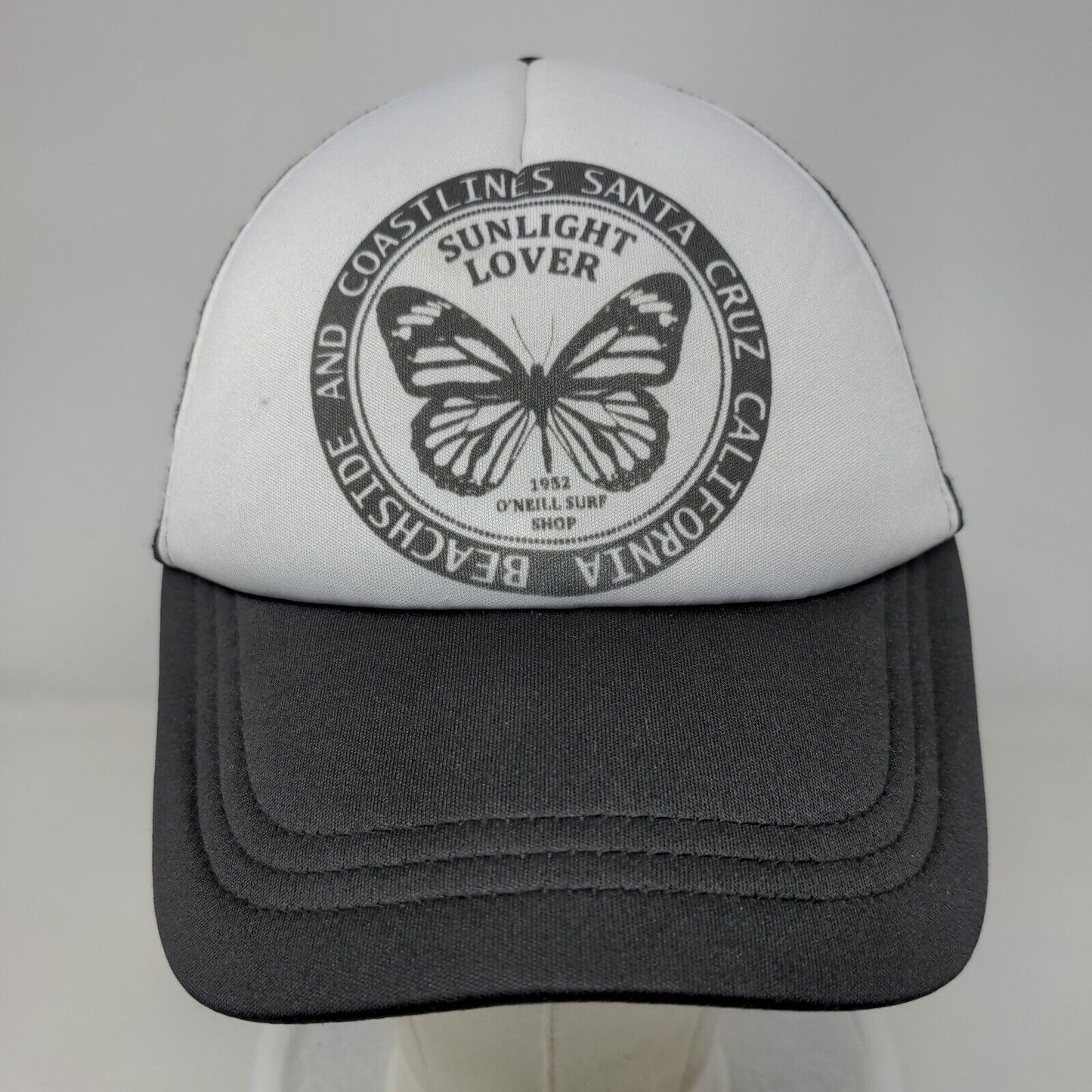 Santacruz California Beachside And Coastlines Trucker Hat Black OS O'Neill