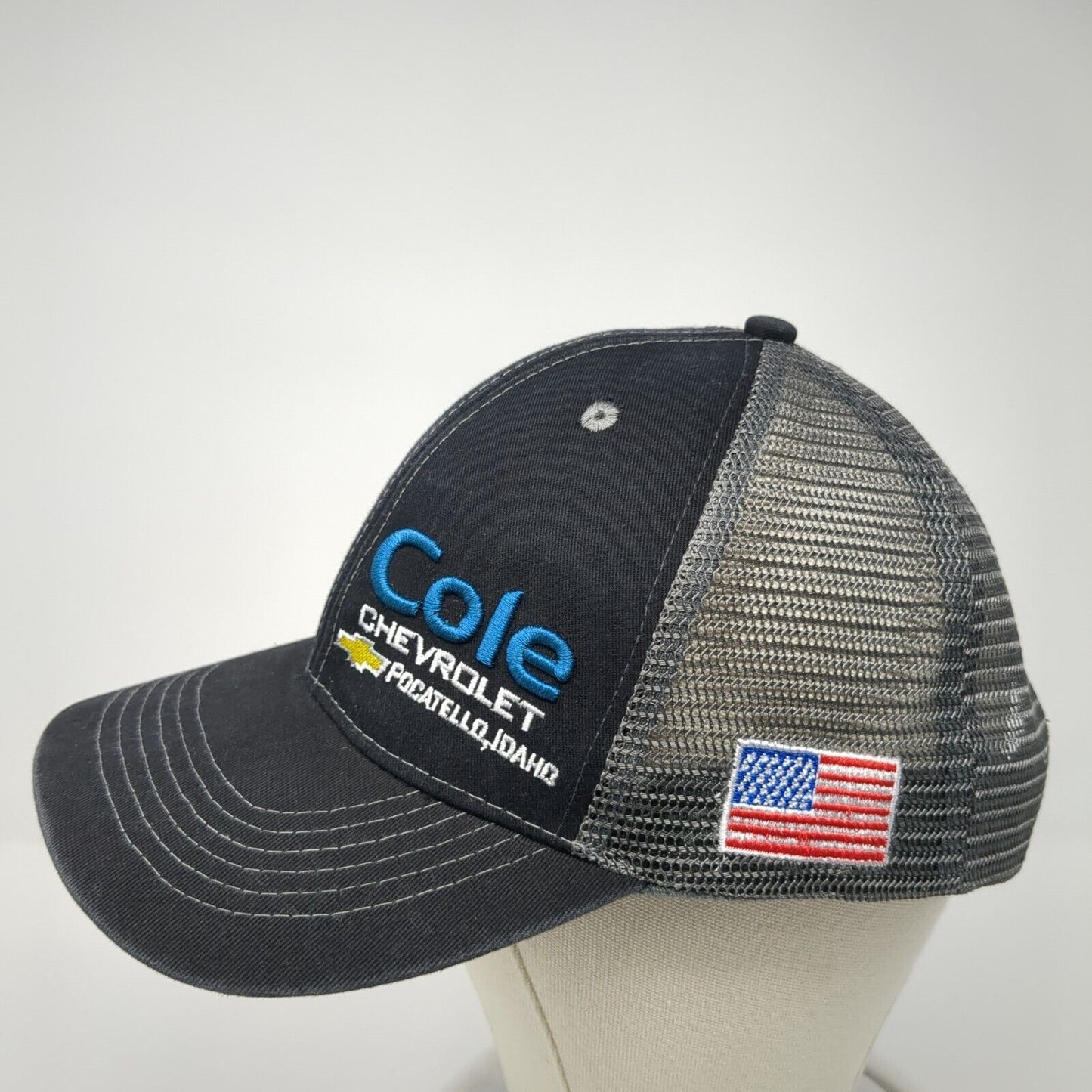 Cole Chevrolet Pocatello Idaho Trucker Hat Black One Size Mesh Back