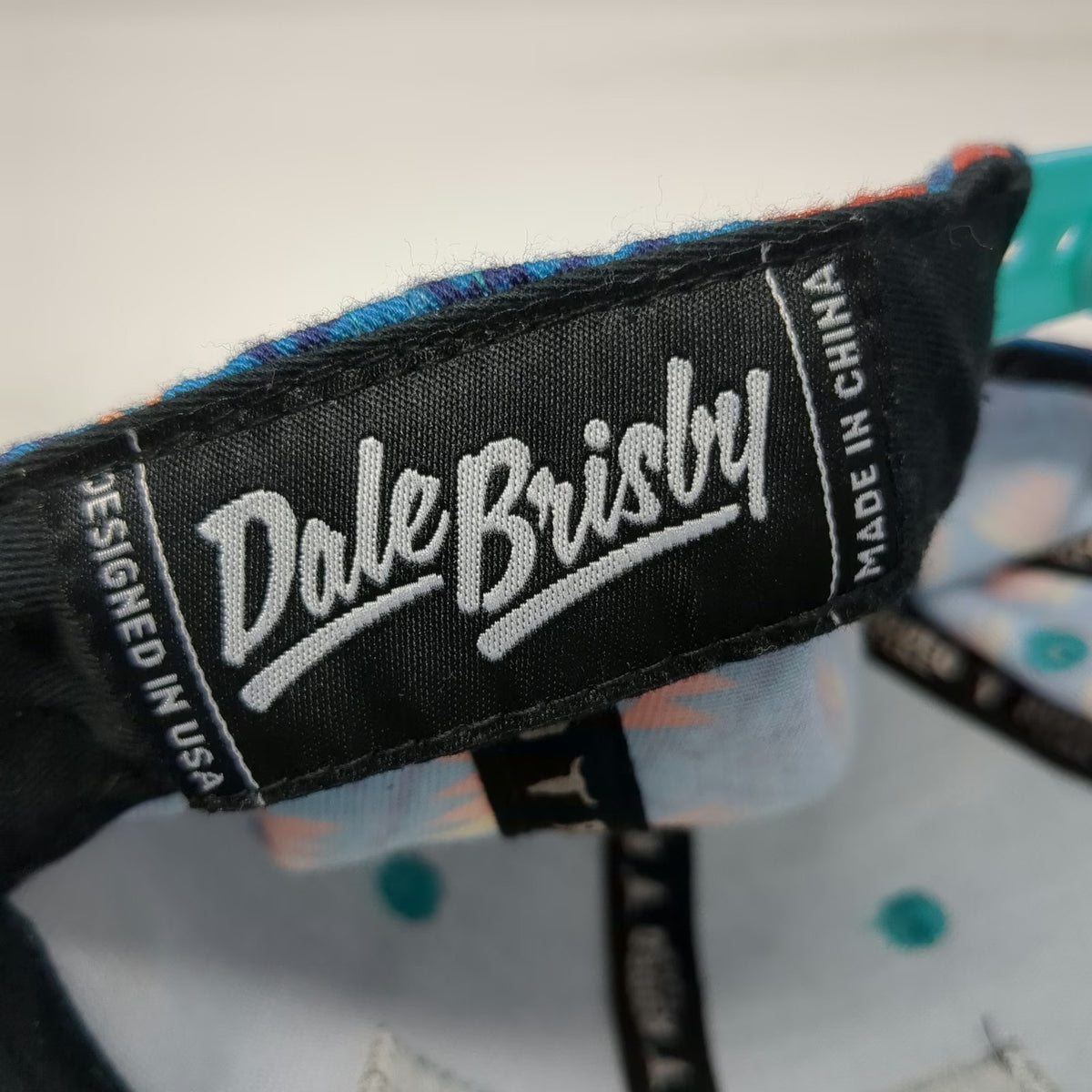 Dale Brisby Rodeo Time Blue Snapback Hat One Size Bull Southwestern Pattern Cap