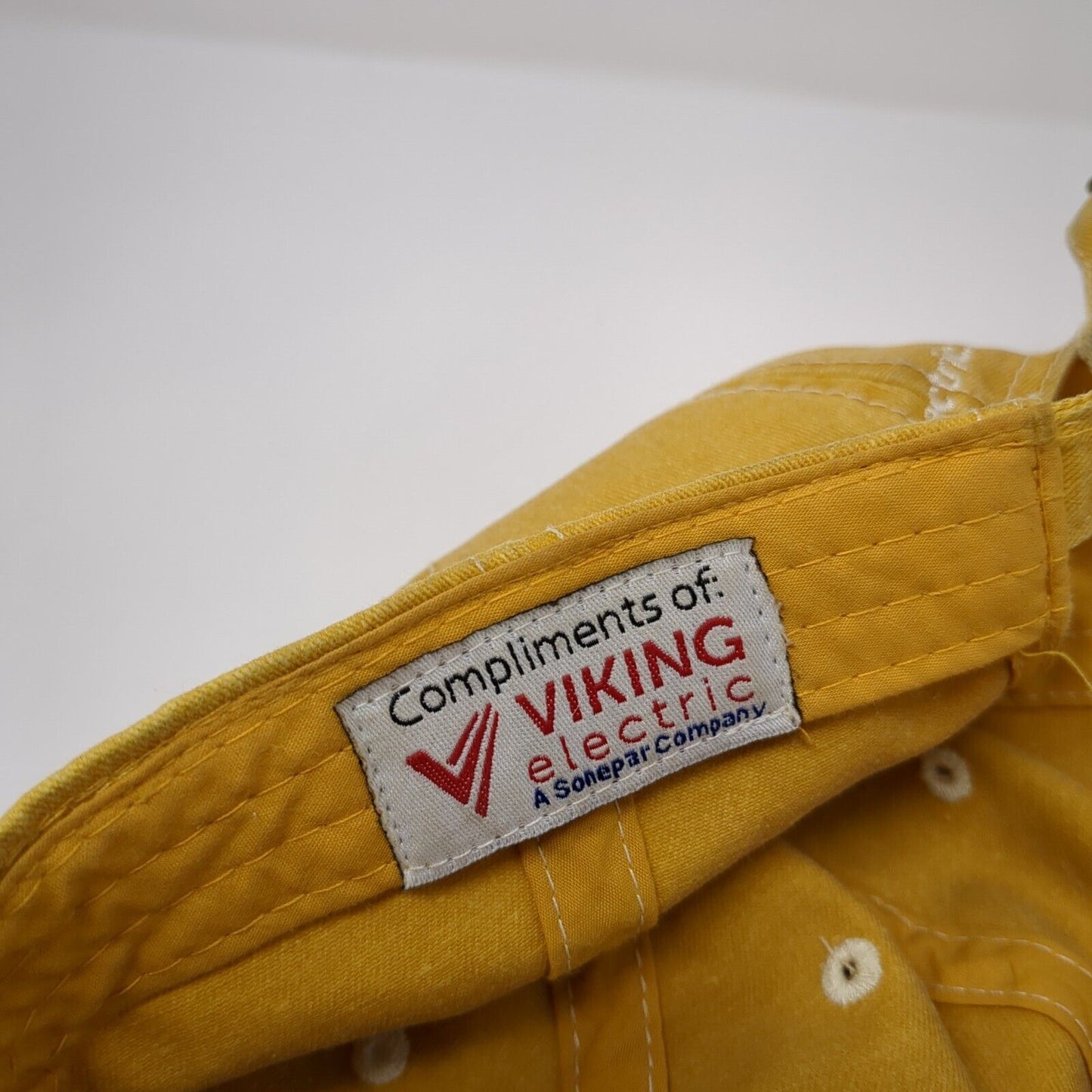 Viking Electric A Sonepar Company Slideback Hat Yellow One Size Adjustable