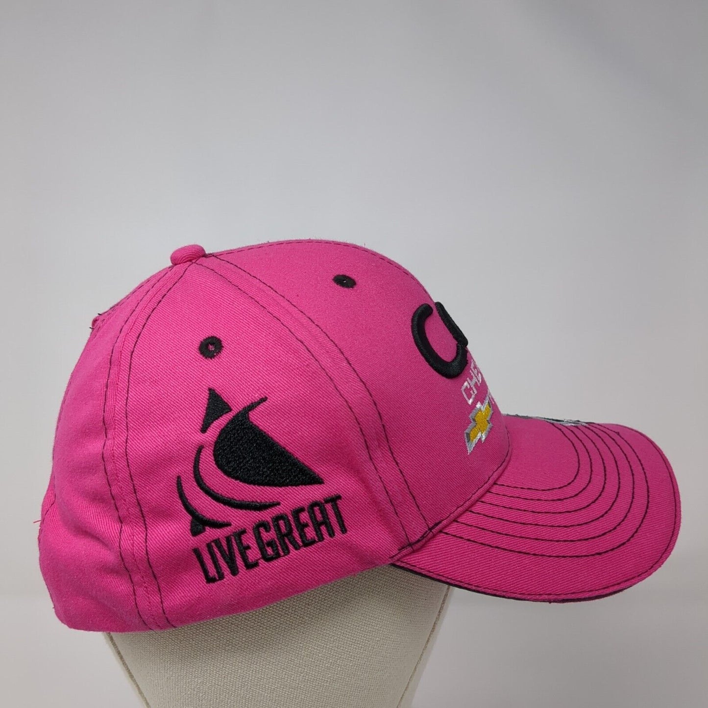 Cole Chevrolet Pocatello Idaho Snapback Hat Ponytail Pink One Size