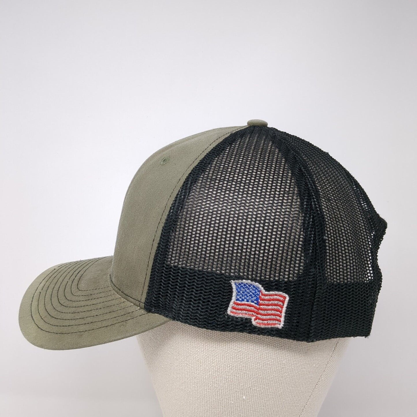 Idaho Falls Concrete Pumping Inc Trucker Hat Green One Size Mesh Back