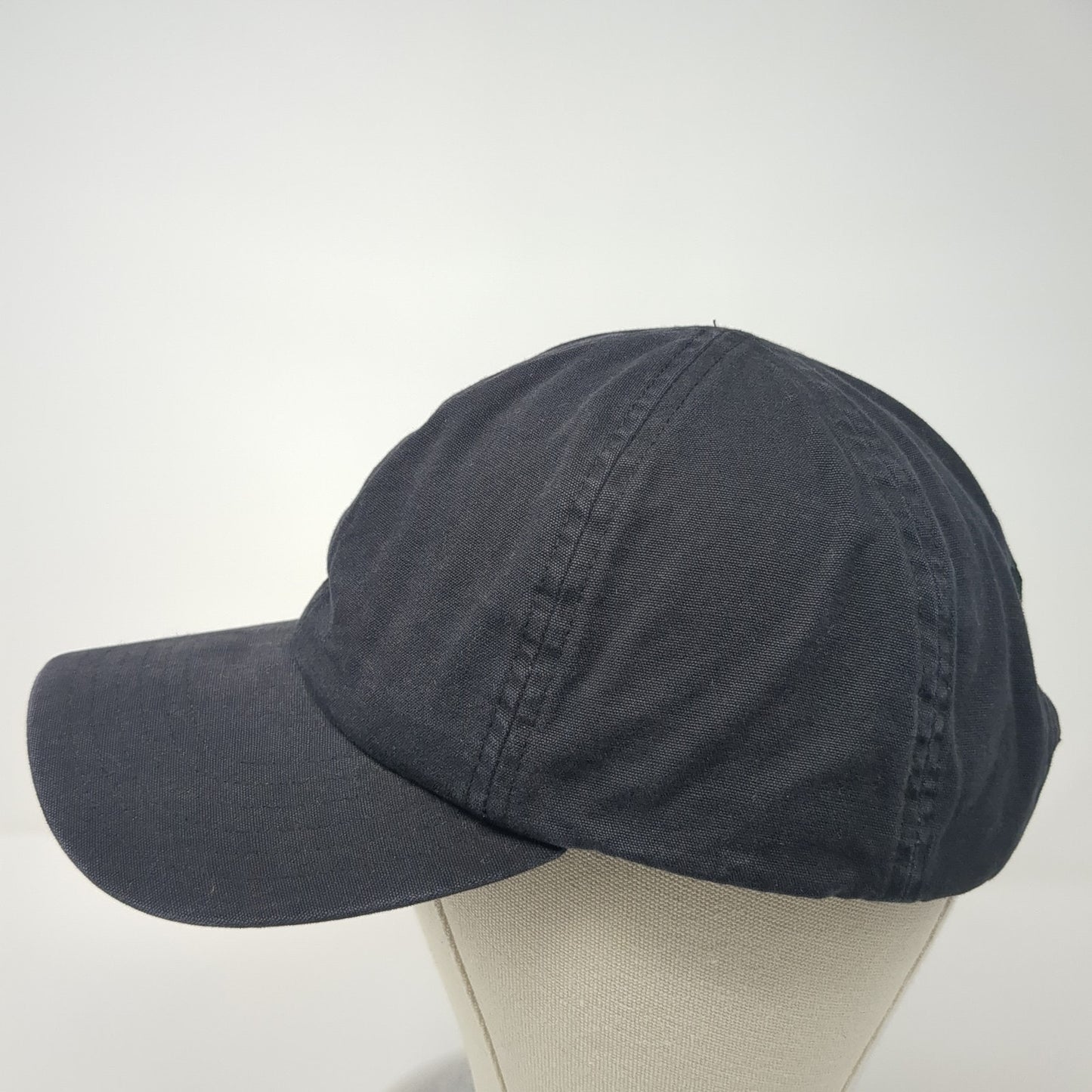 Eddie Bauer Strapback Hat Black One Size Adjustable Embroidered Outdoor
