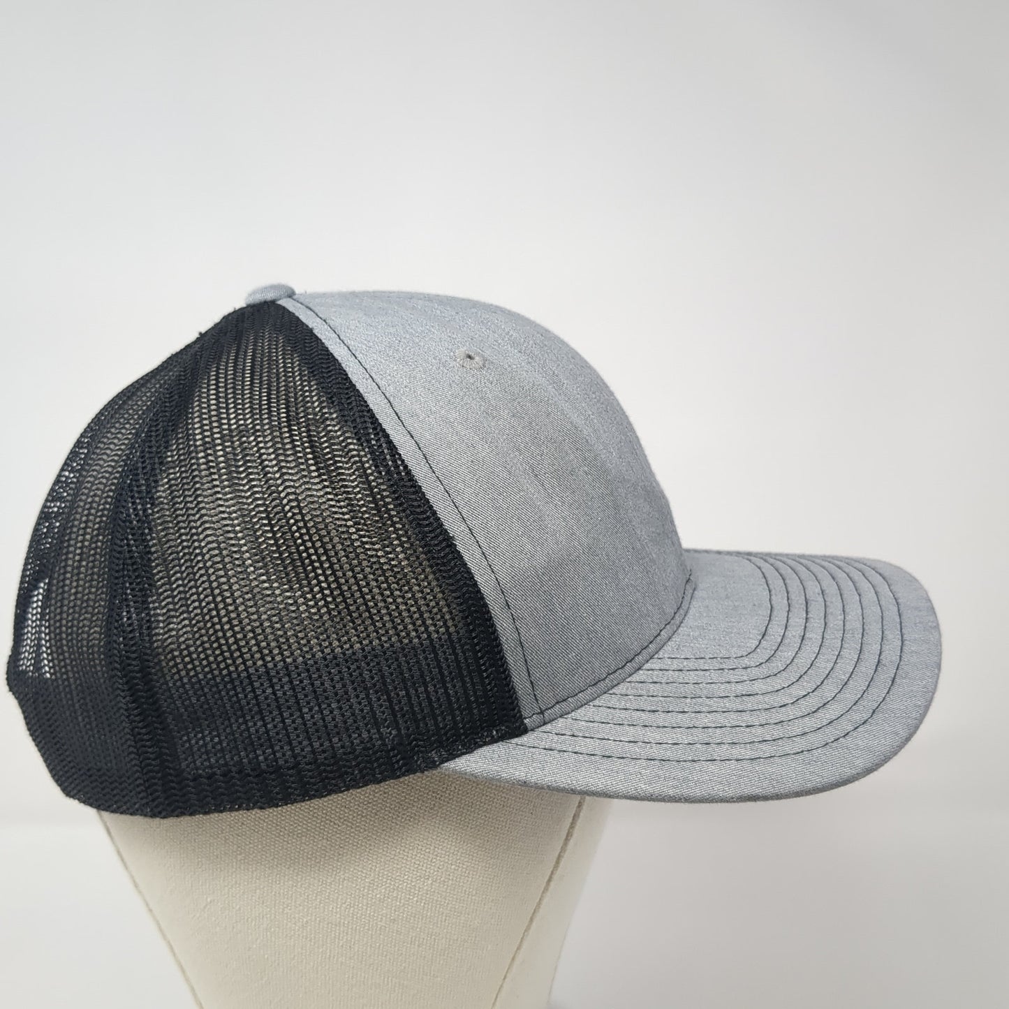 AXIS Snapback Mesh Back Trucker Hat Gray One Size Adjustable Richardson