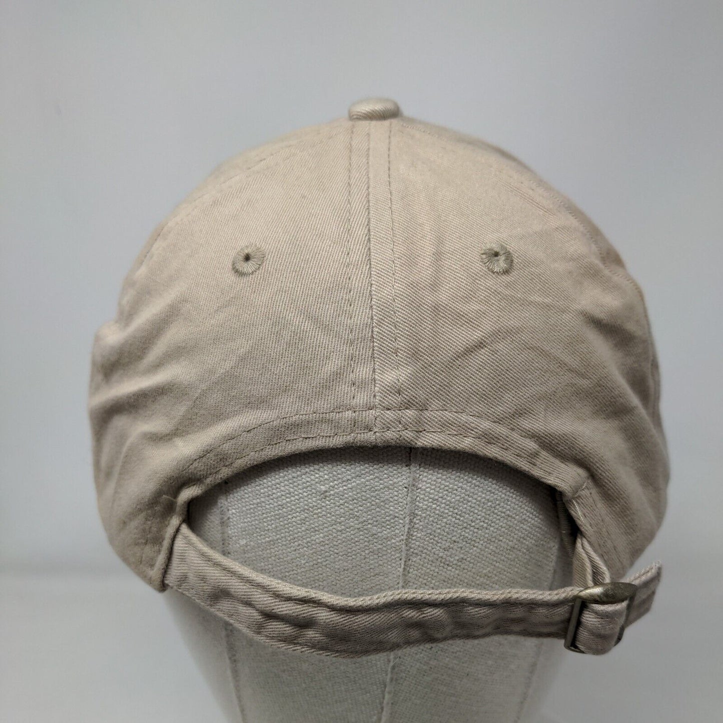 Bears Love People Slideback Hat Tan OSFA Chattooga River Embroidered