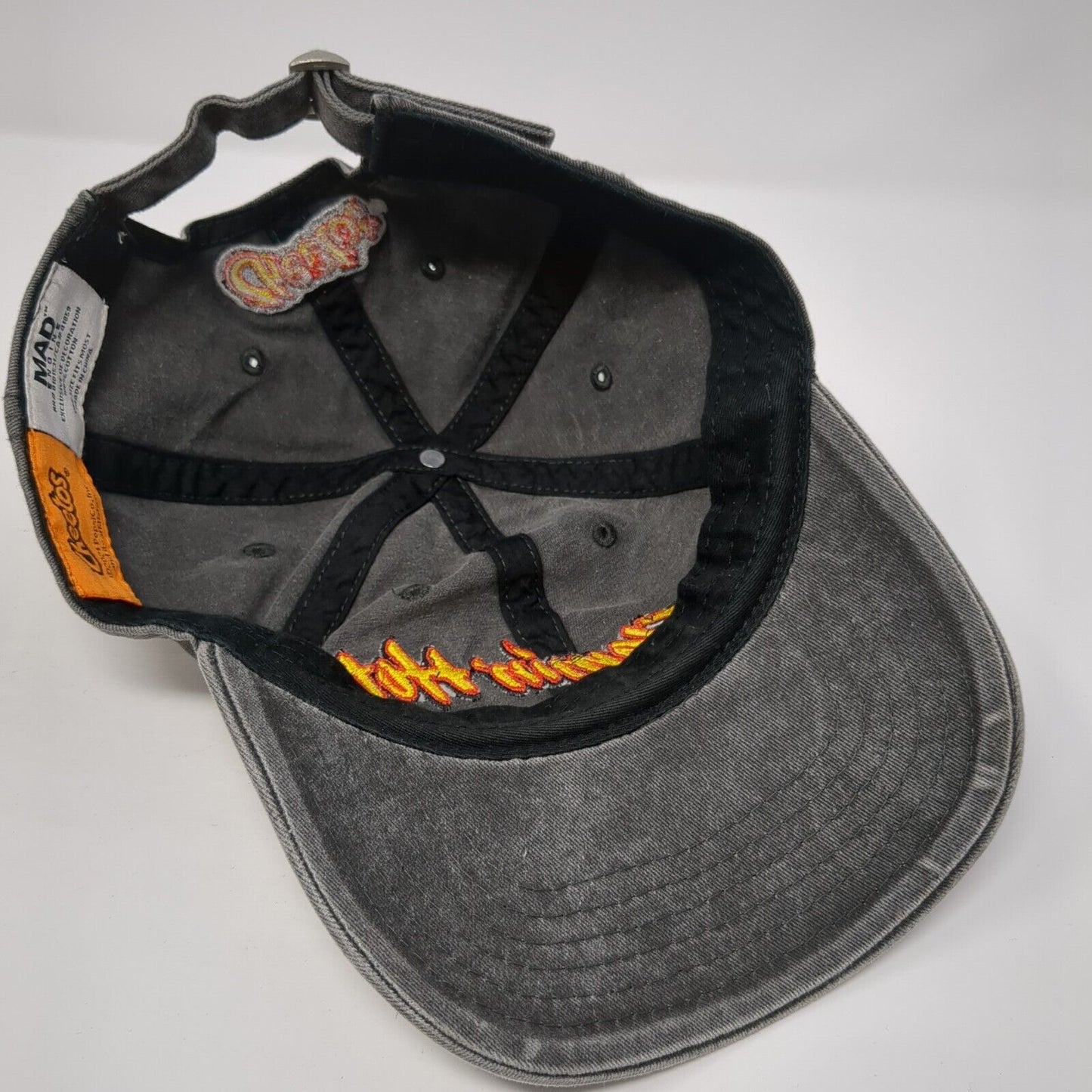 Flamin' Hot Cheetos Slideback Hat Gray One Size Adjustable Mad Engine