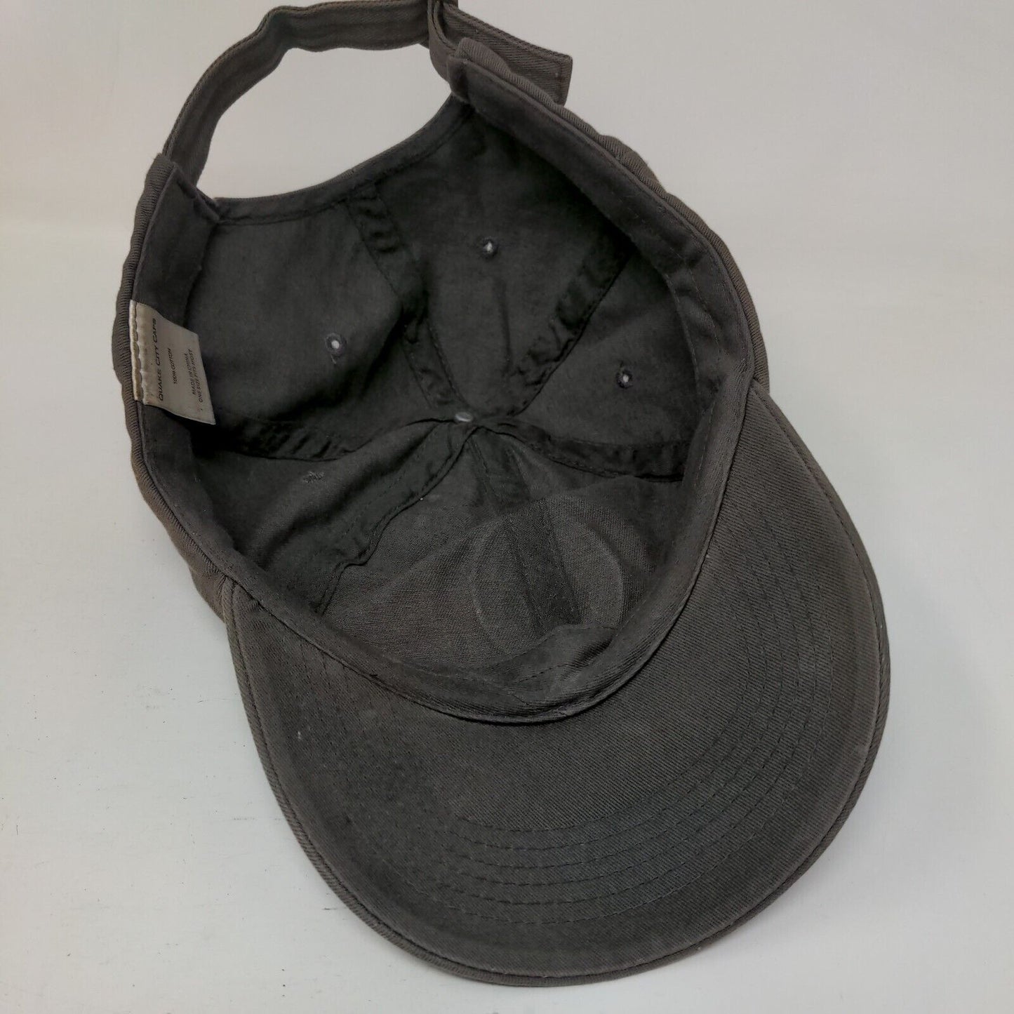 Guinness Blonde Slideback Hat Gray OSFM Adjustable Quake City Caps