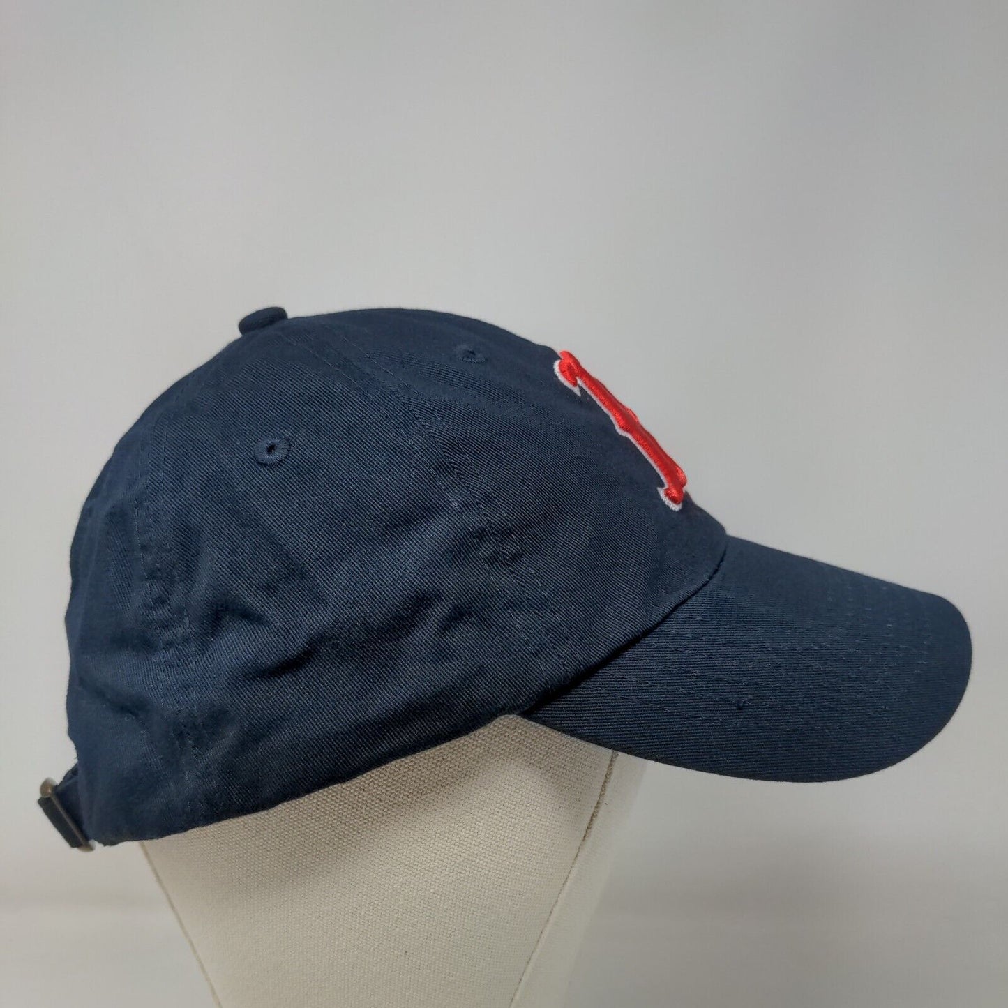 Unbranded Men's Slideback Hat Blue Embroidered Boston Red Sox FW Webb Logo