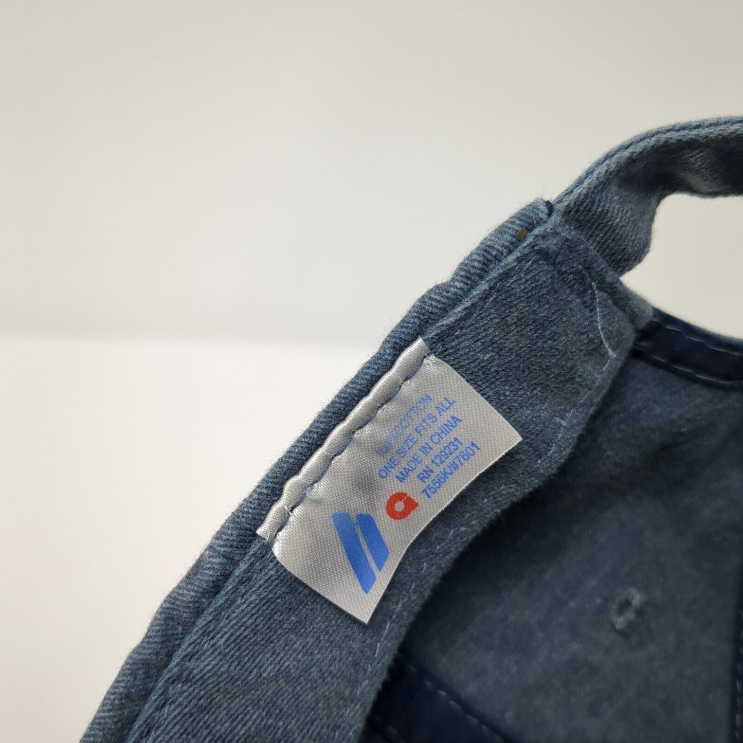 Est 1951 Slideback Hat Blue One Size Adjustable Embroidered Denim Cotton