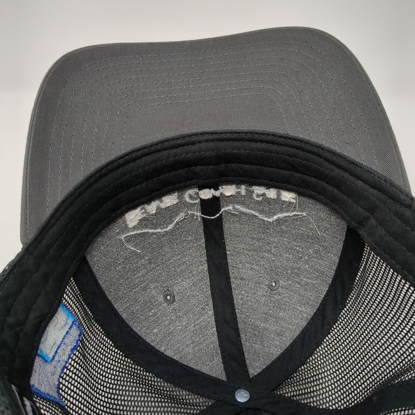 Beaver Coach Sales Servce Is The Secret Snapback Trucker Hat Gray OS Richardson