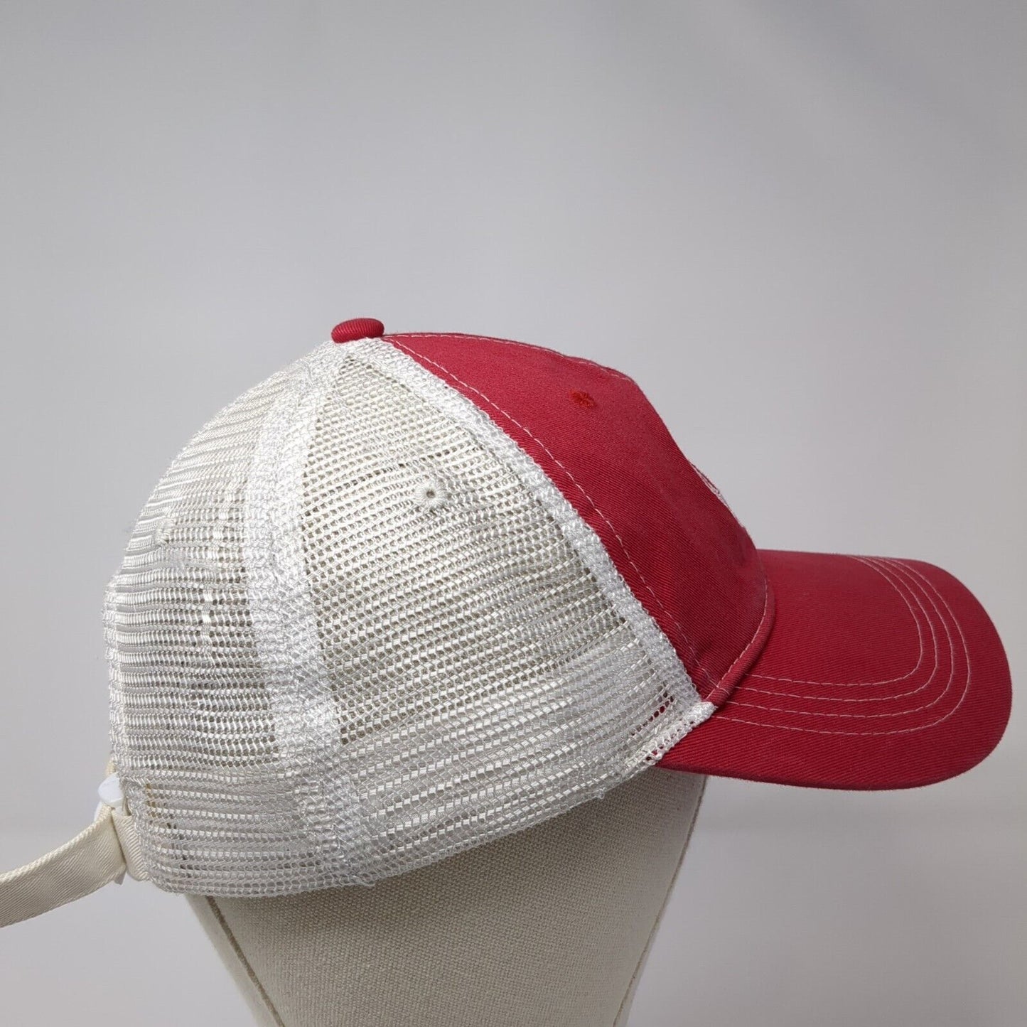 Saint Louis Country Day School Slideback Trucker Hat Red One Size 6 Panel