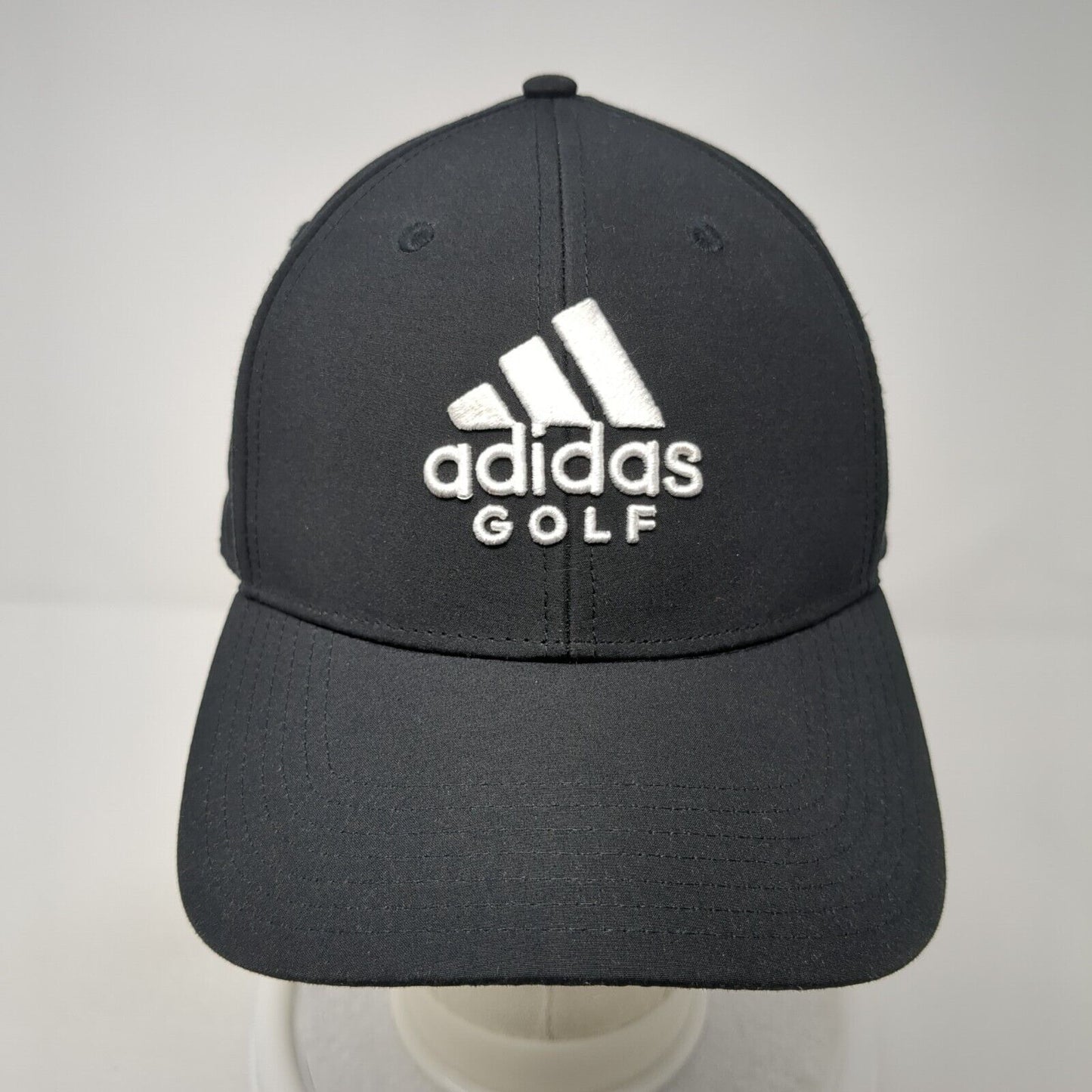 Adidas Golf Strapback Hat Black One Size Adjustable Embroidered Wesco