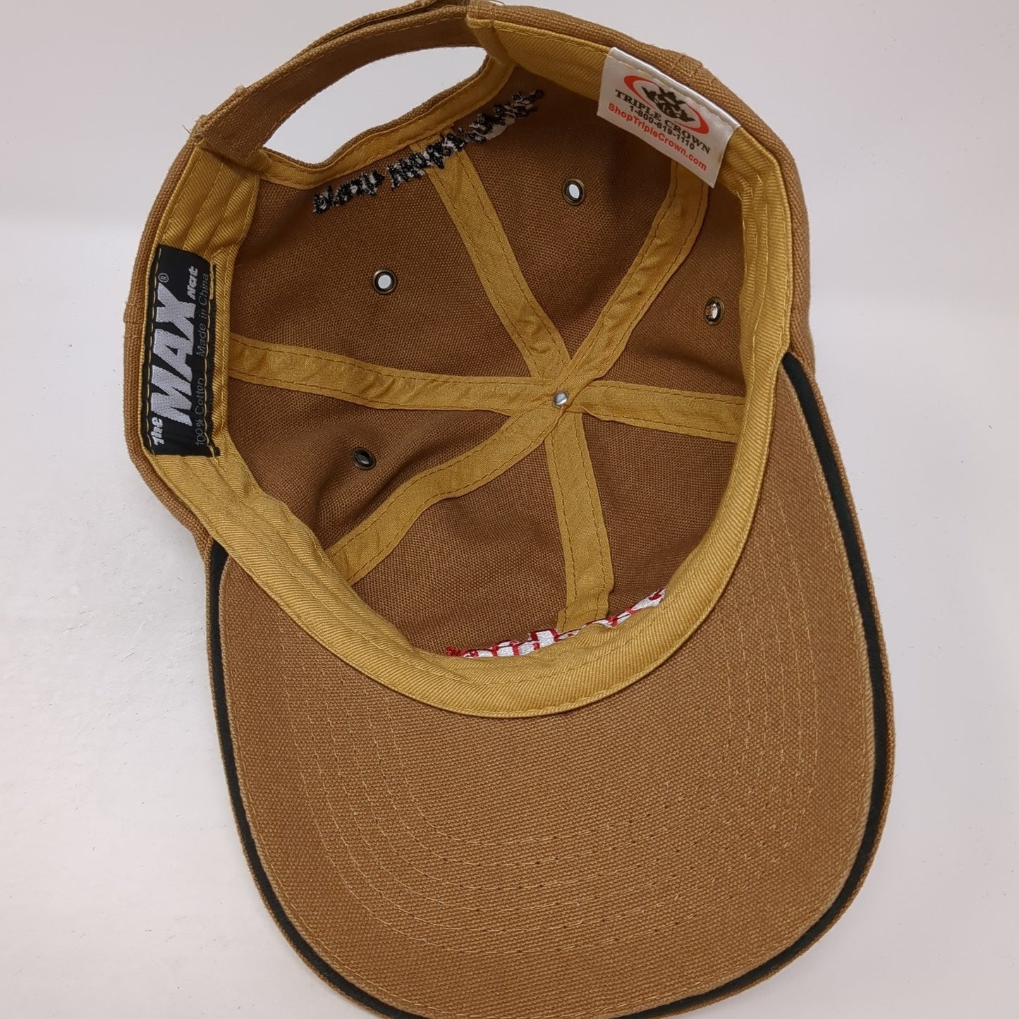 Ritchie Strapback Hat Brown One Size Fresh Water For Life Triple Crown