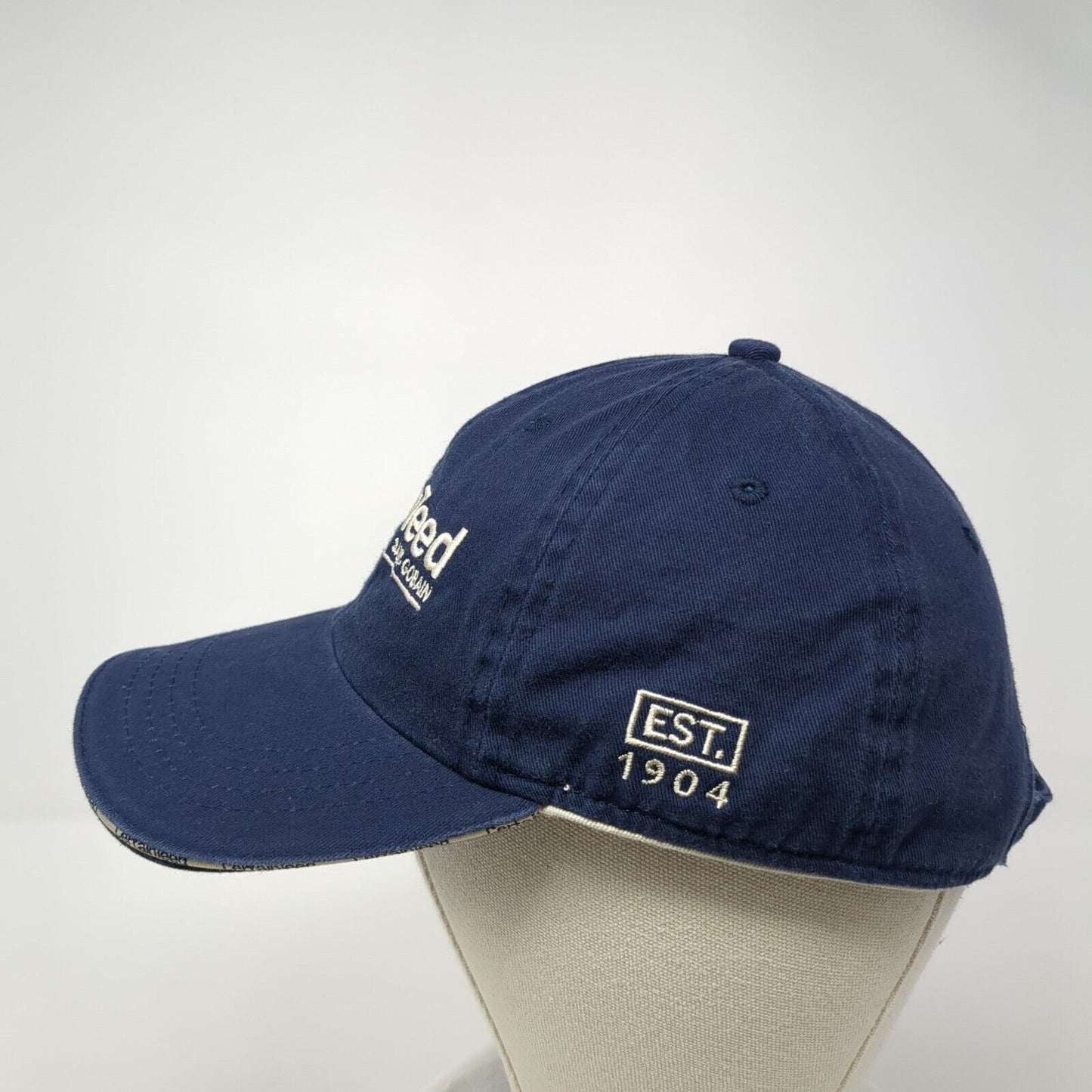 CertainTeed Saint-Gobain Slideback Hat Blue One Size Flex Strap Kati
