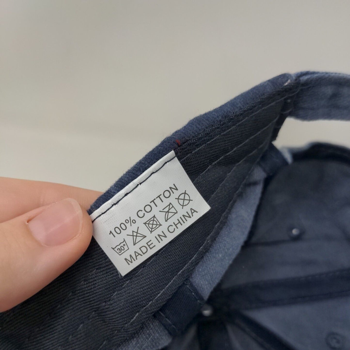 Sh** Show Supervisor Slideback Hat Blue One Size Adjustable 6 Panel