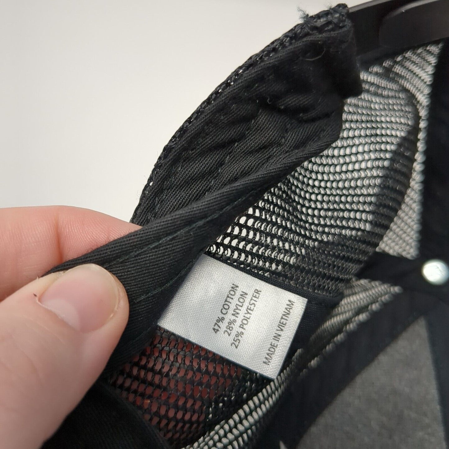 EESA Snapback Mesh Back Trucker Hat Blue M/L Embroidered Richardson