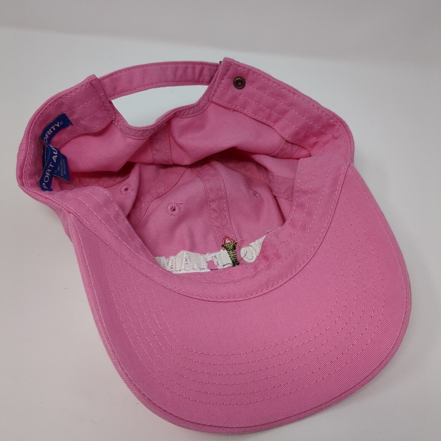 Pro Flame Slideback Hat Pink One Size Find A Cure Port Authority
