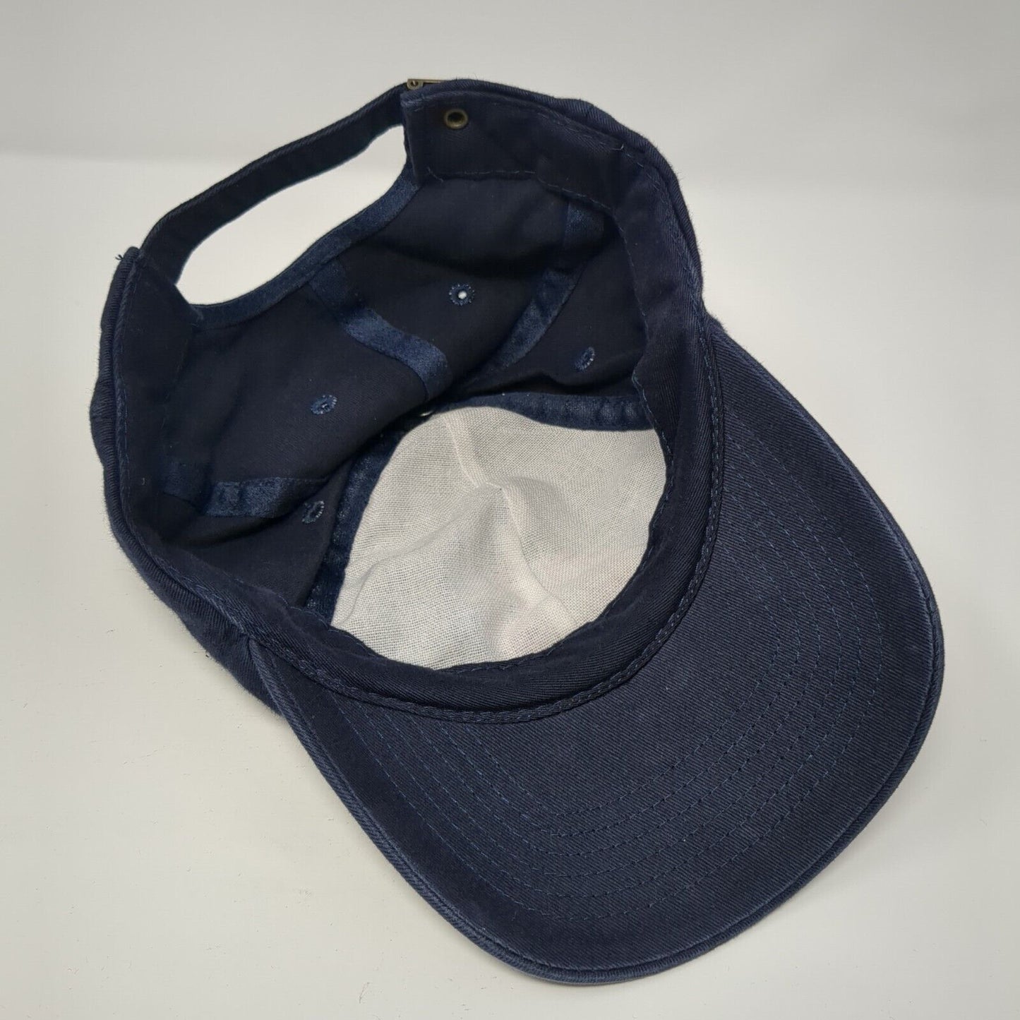 Maryland Slideback Hat Blue One Size Adjustable Embroidered 6 Panel Blank