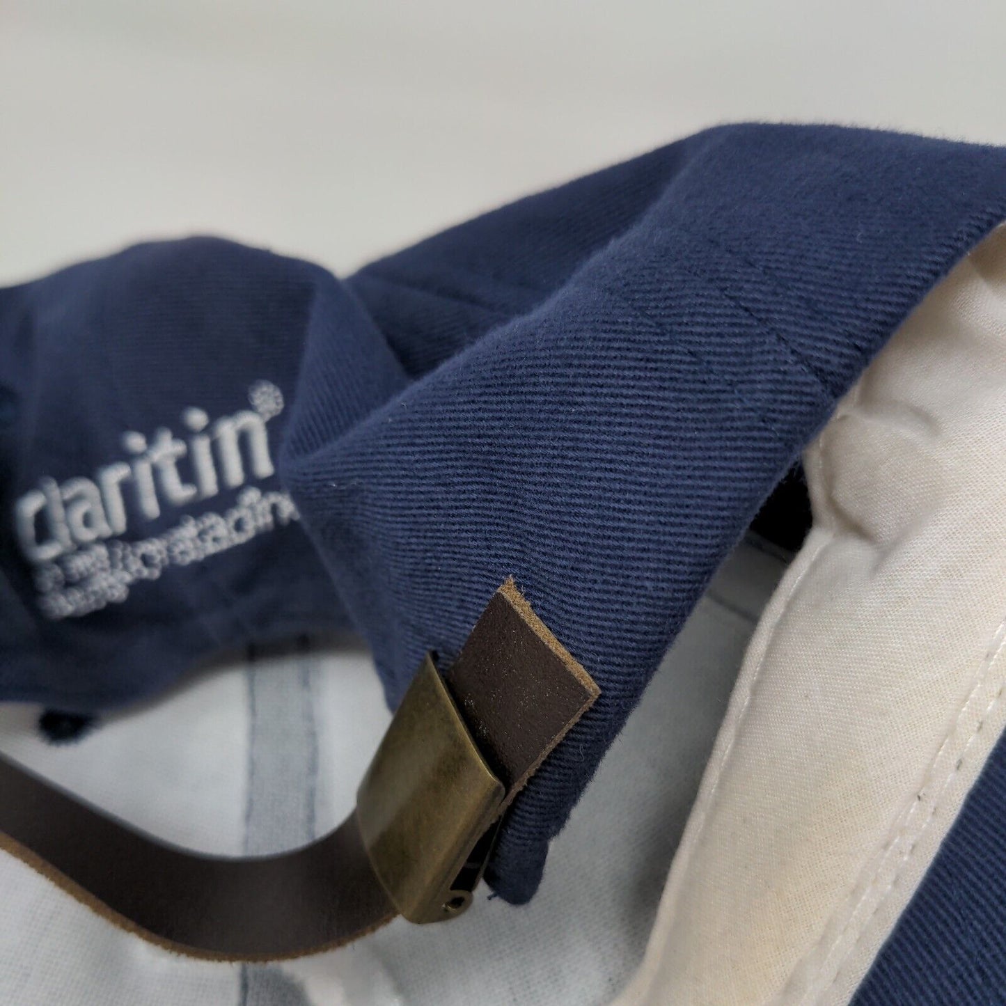 Claritin Slideback Hat One Size Blue Vented Holes Pro Specialist Group Inc