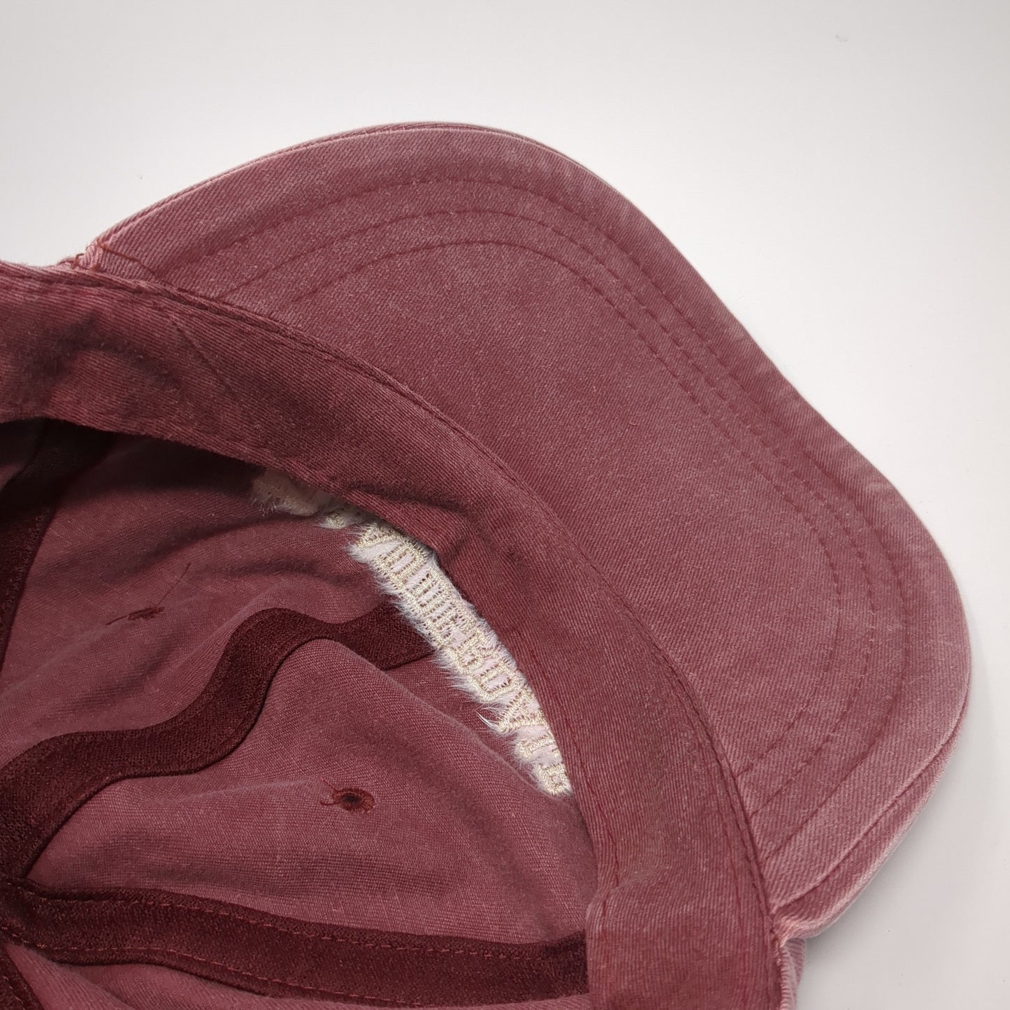 Ft. Lauderdale Slideback Baseball Cap Red One Size Adjustable Embroidered Adams